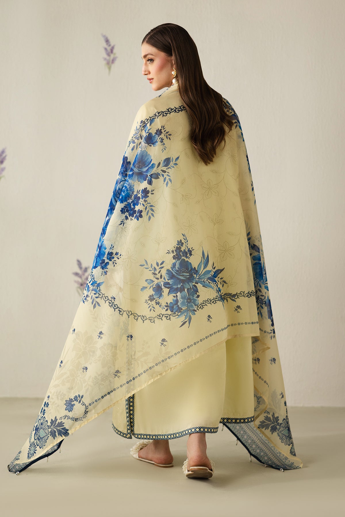 EMBROIDERED LAWN UF-4432