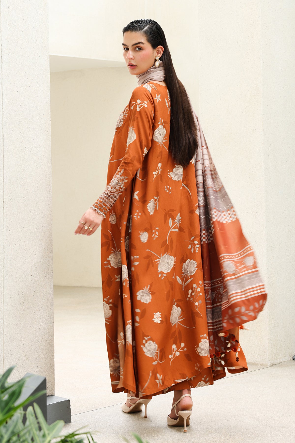 EMBRIODERED VISCOSE SILK SF-4626