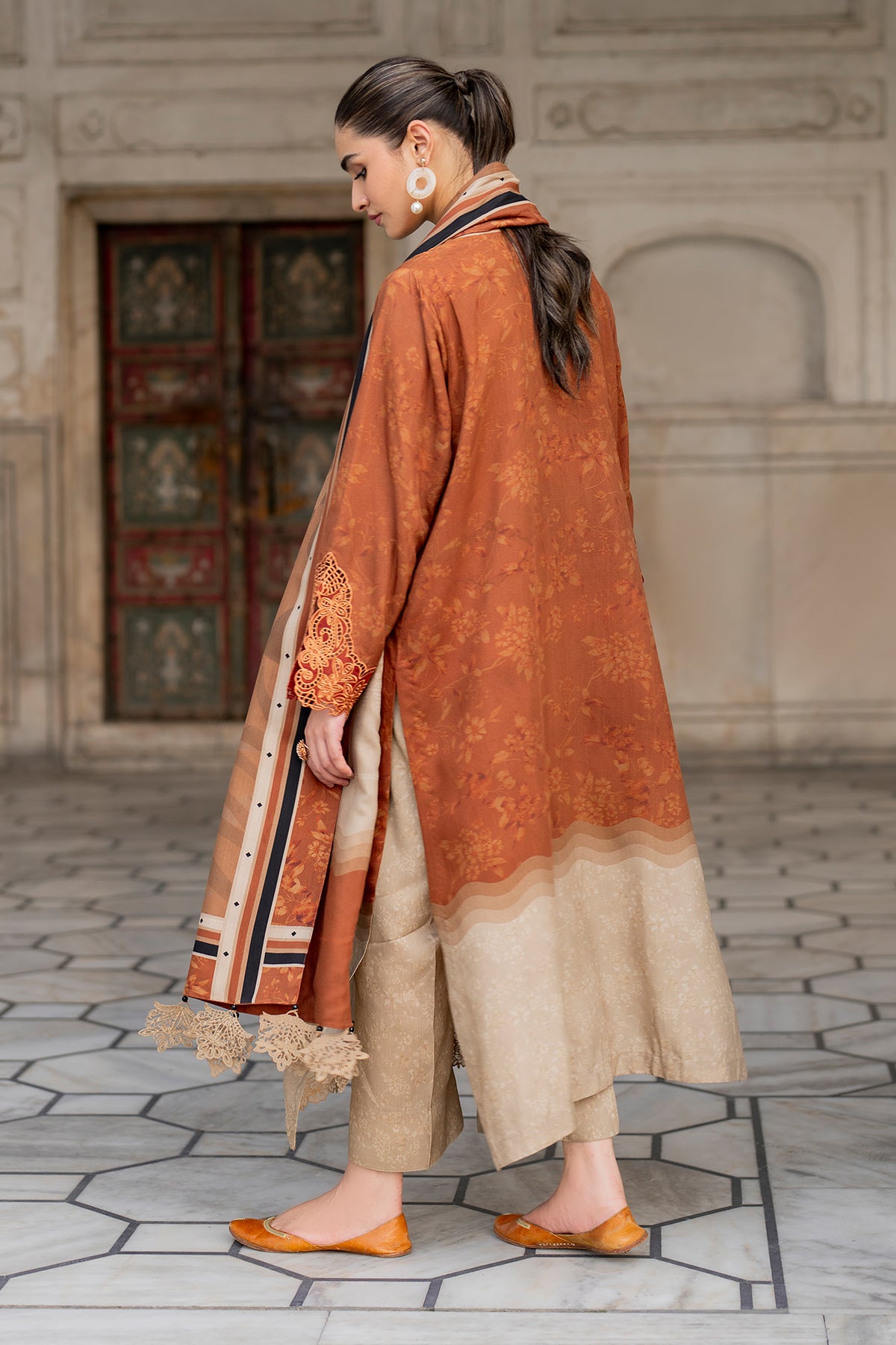 EMBROIDERED KHADDAR UF-720