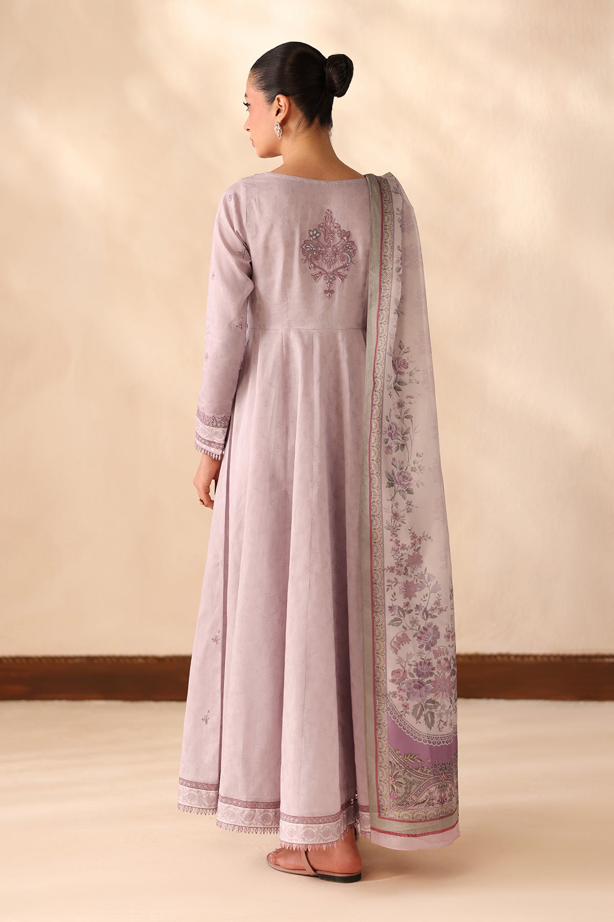 EMBROIDERED JACQUARD LAWN PR-1352