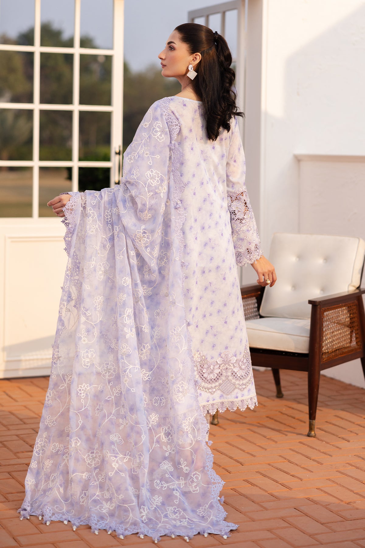 EMBROIDERED LAWN SF-4149