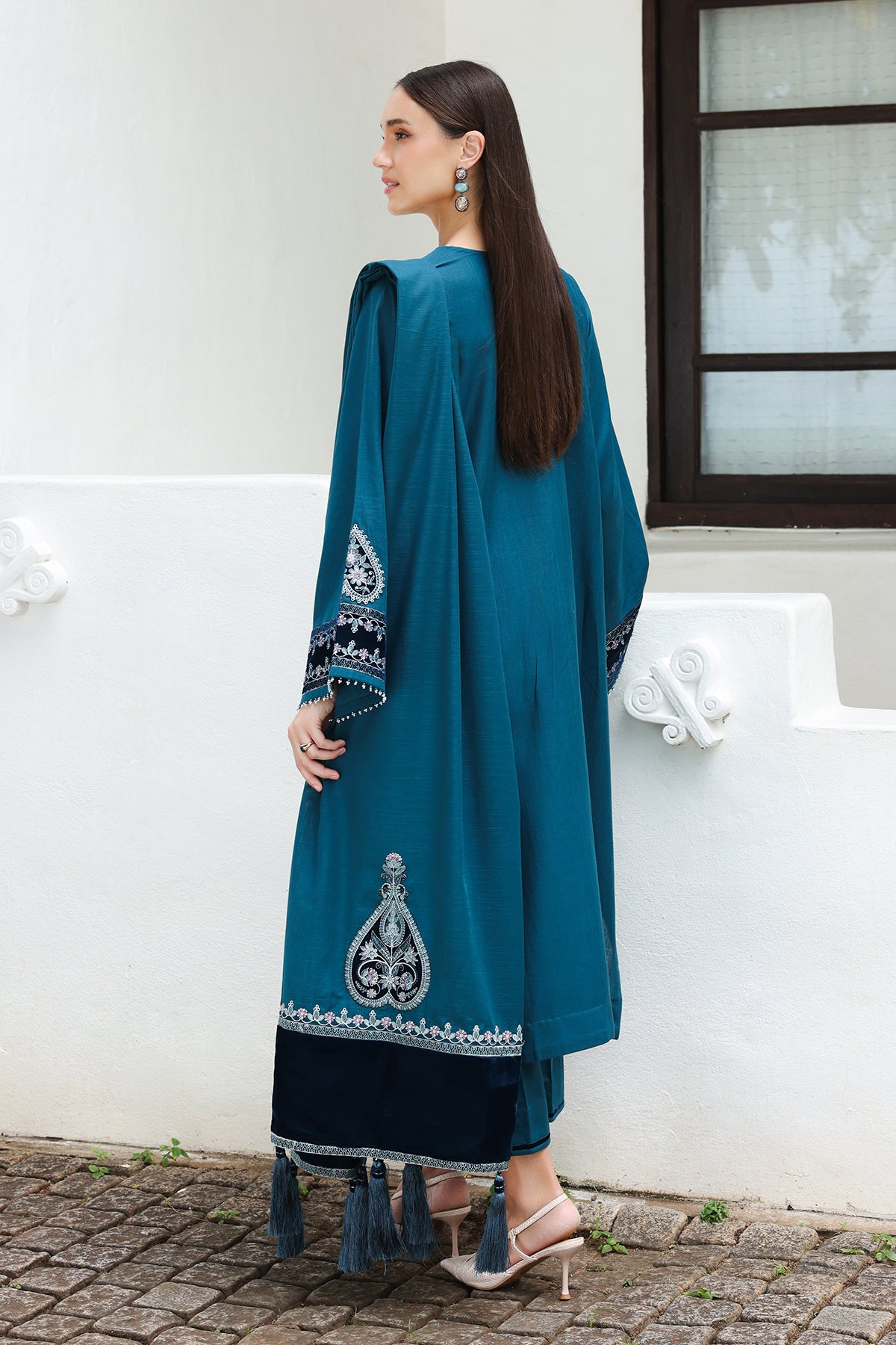 EMBROIDERED KHADDAR PR-1418