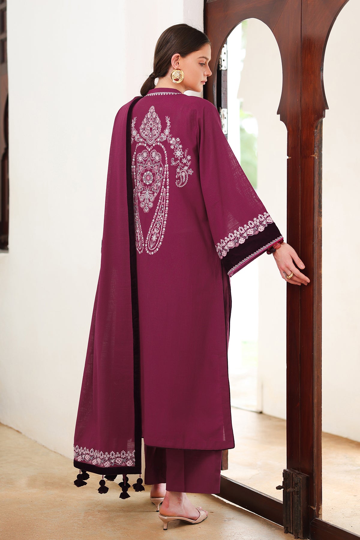 EMBROIDERED KHADDAR PR-1420