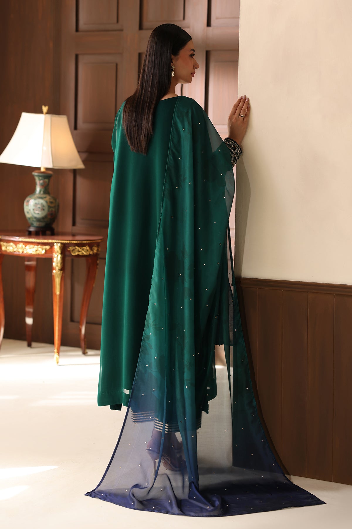 EMBROIDERED CHIFFON PR-1361