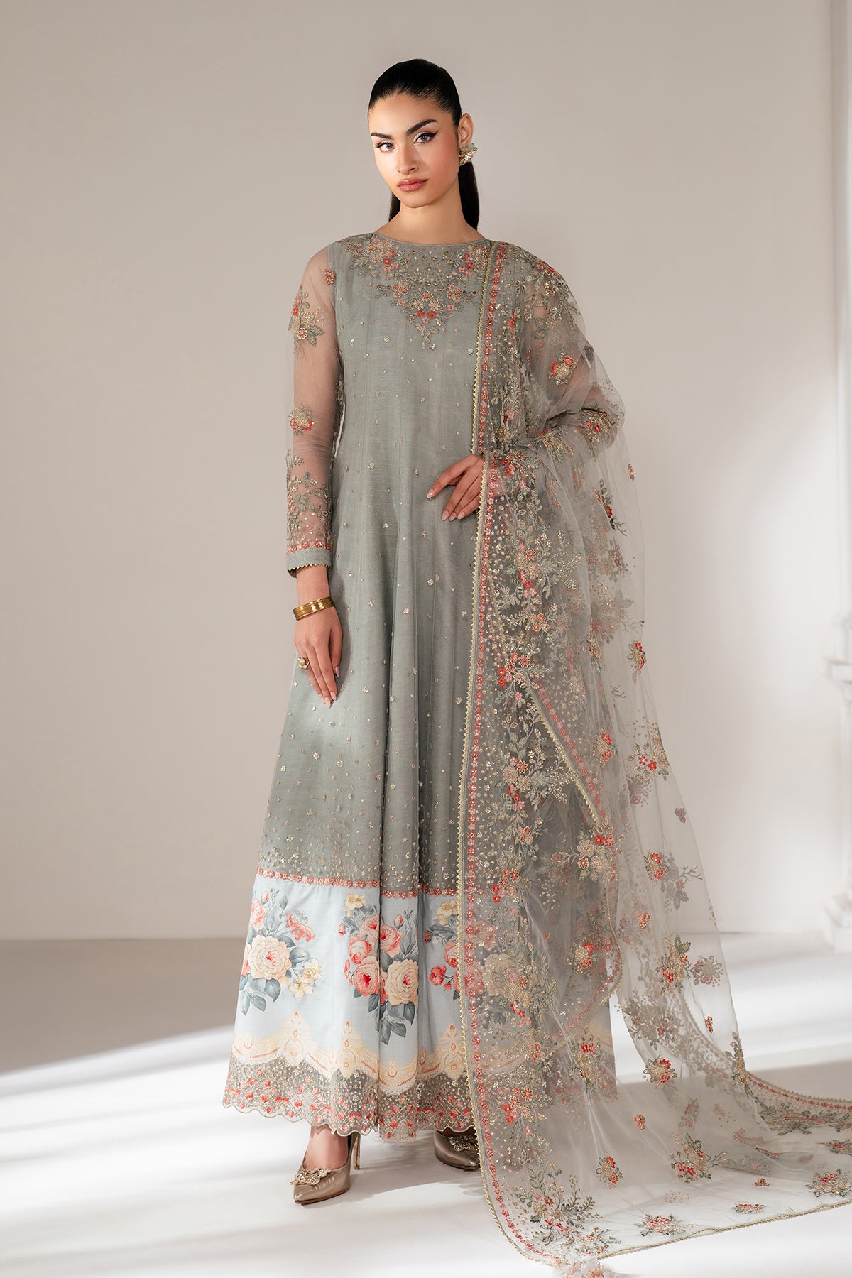 EMBROIDERED NET PR-1101