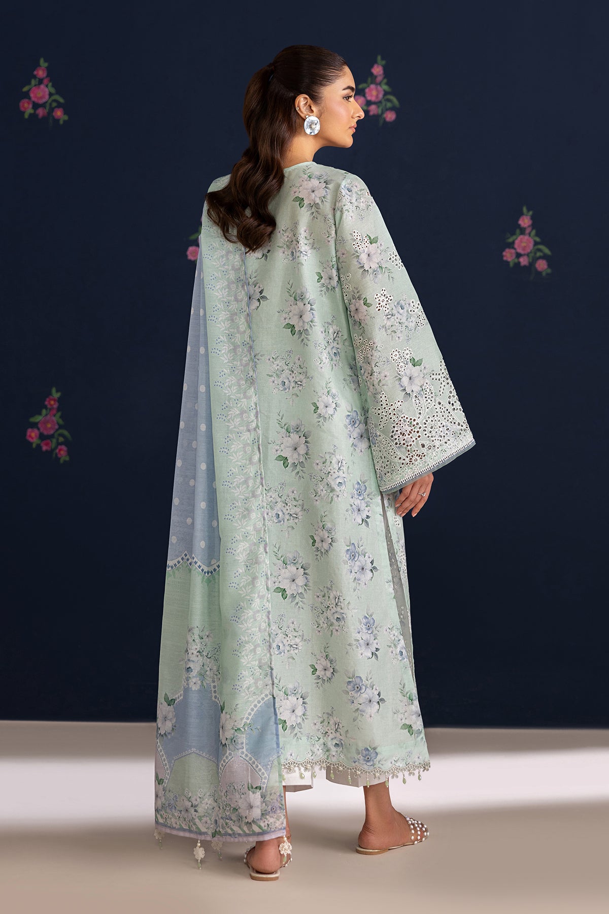 EMBROIDERED LAWN UF-4469