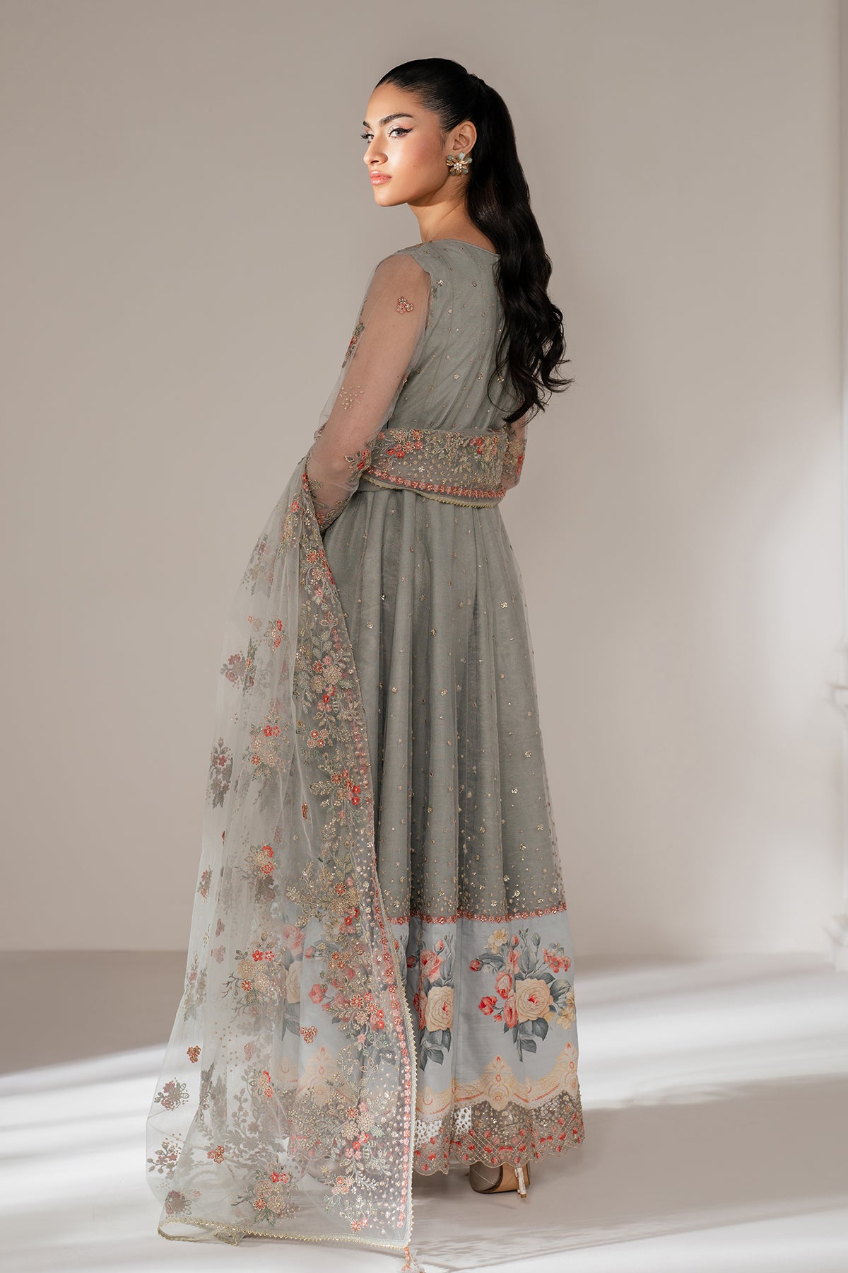 EMBROIDERED NET PR-1101