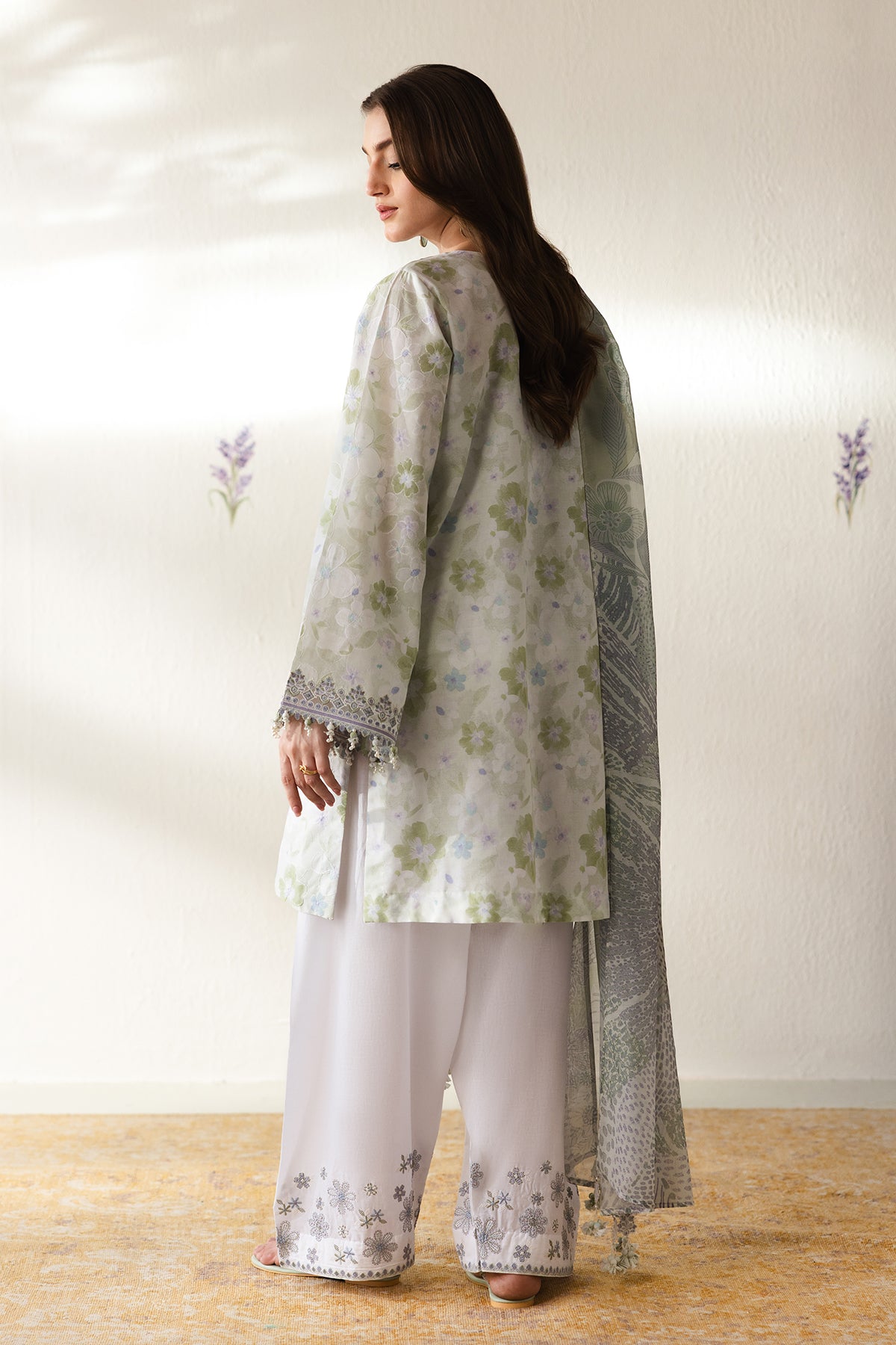 EMBROIDERED LAWN UF-4425