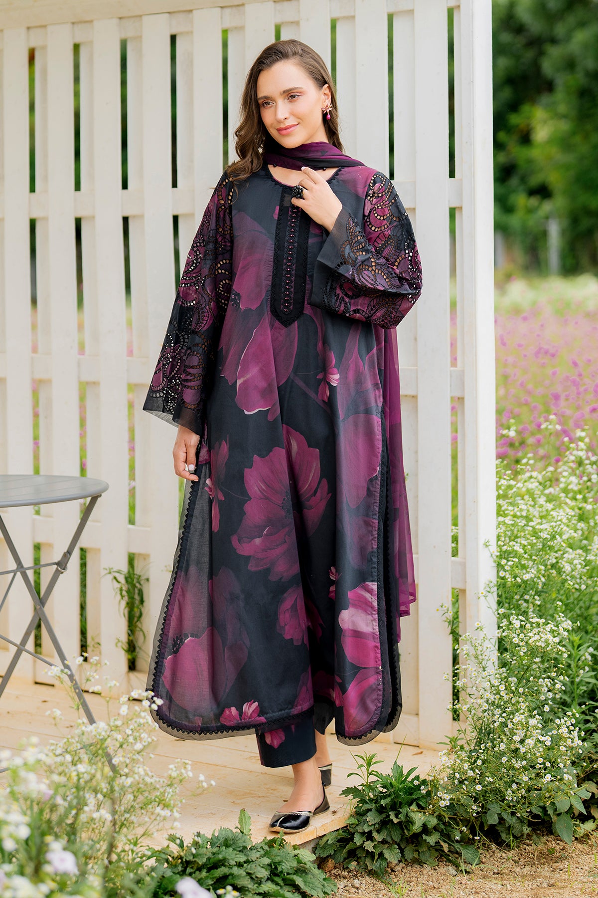 DIGITAL PRINTED LAWN UF-4214