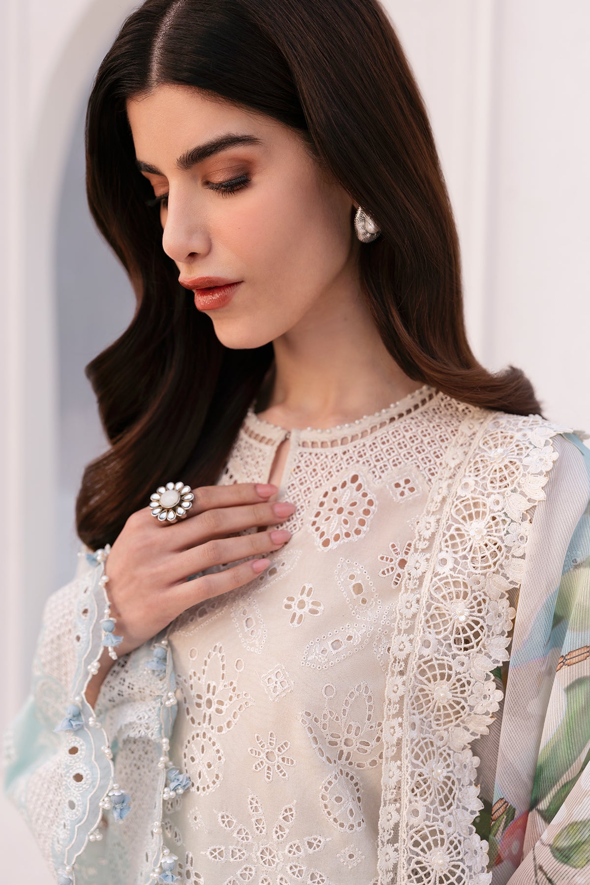 EMBROIDERED LAWN SF-4185