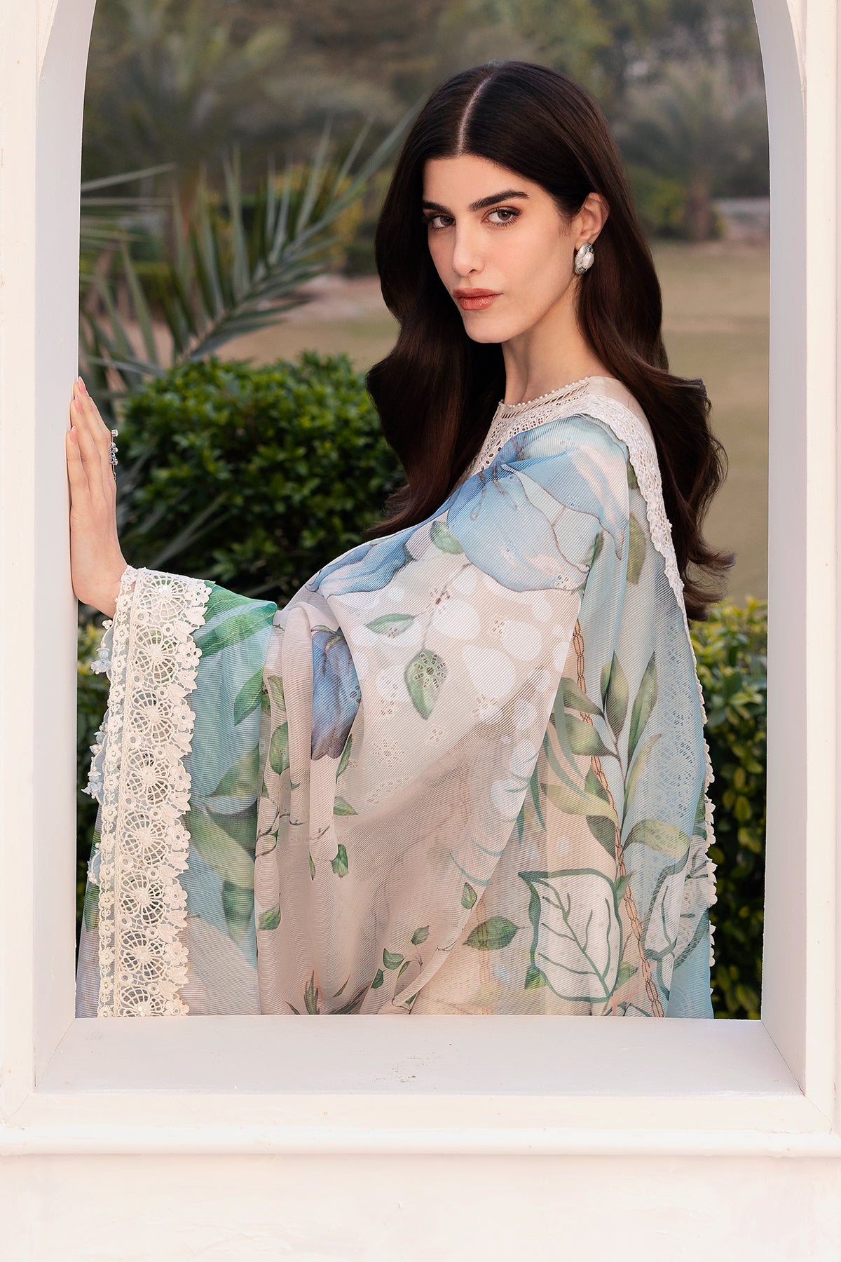 EMBROIDERED LAWN SF-4185