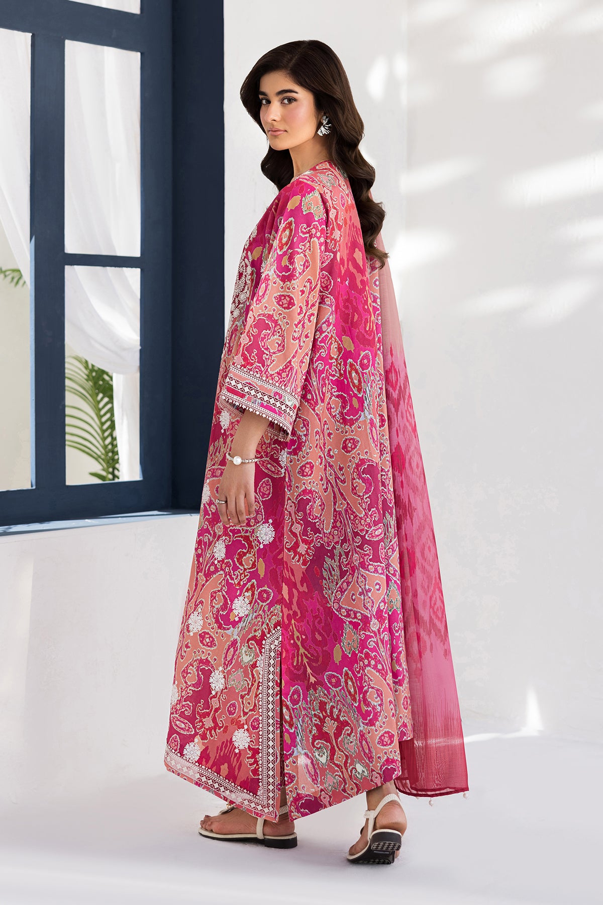 EMBROIDERED LAWN SF-4452