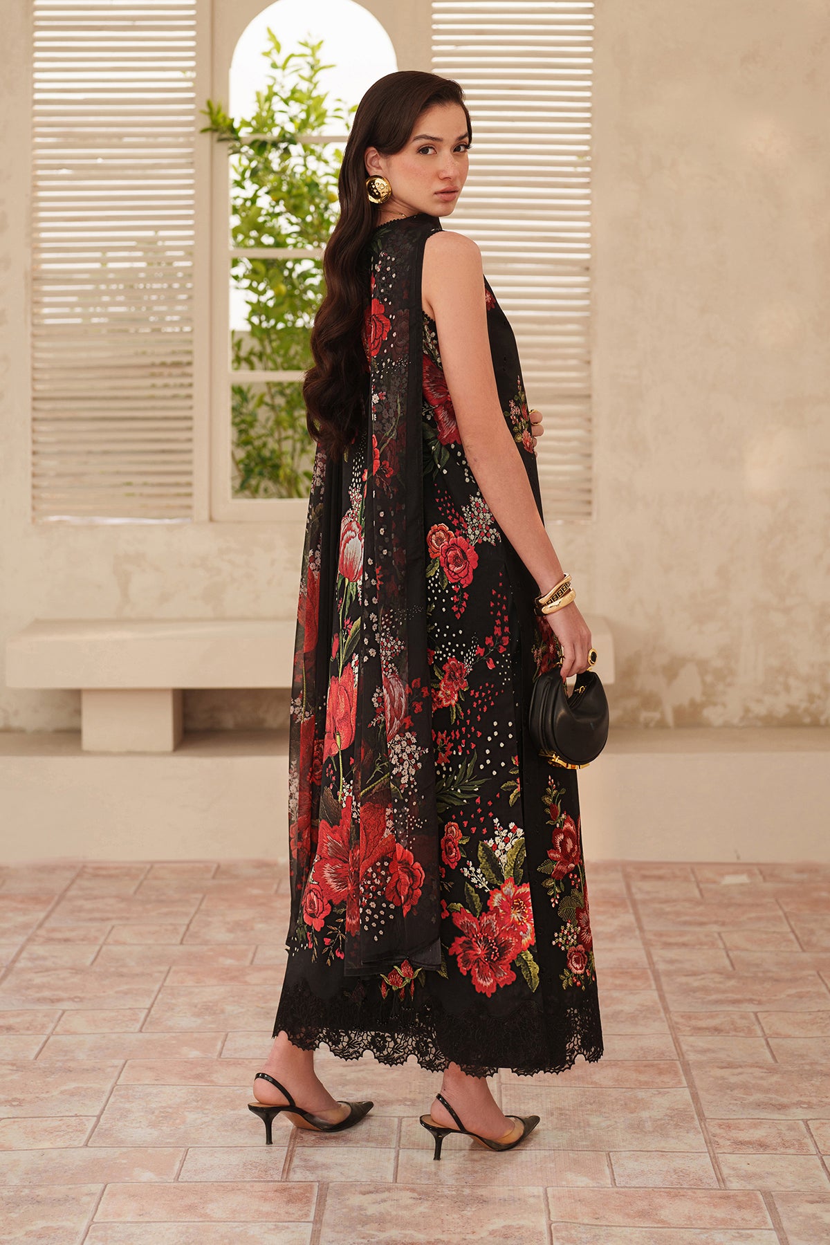 EMBROIDERED LAWN SF-4399