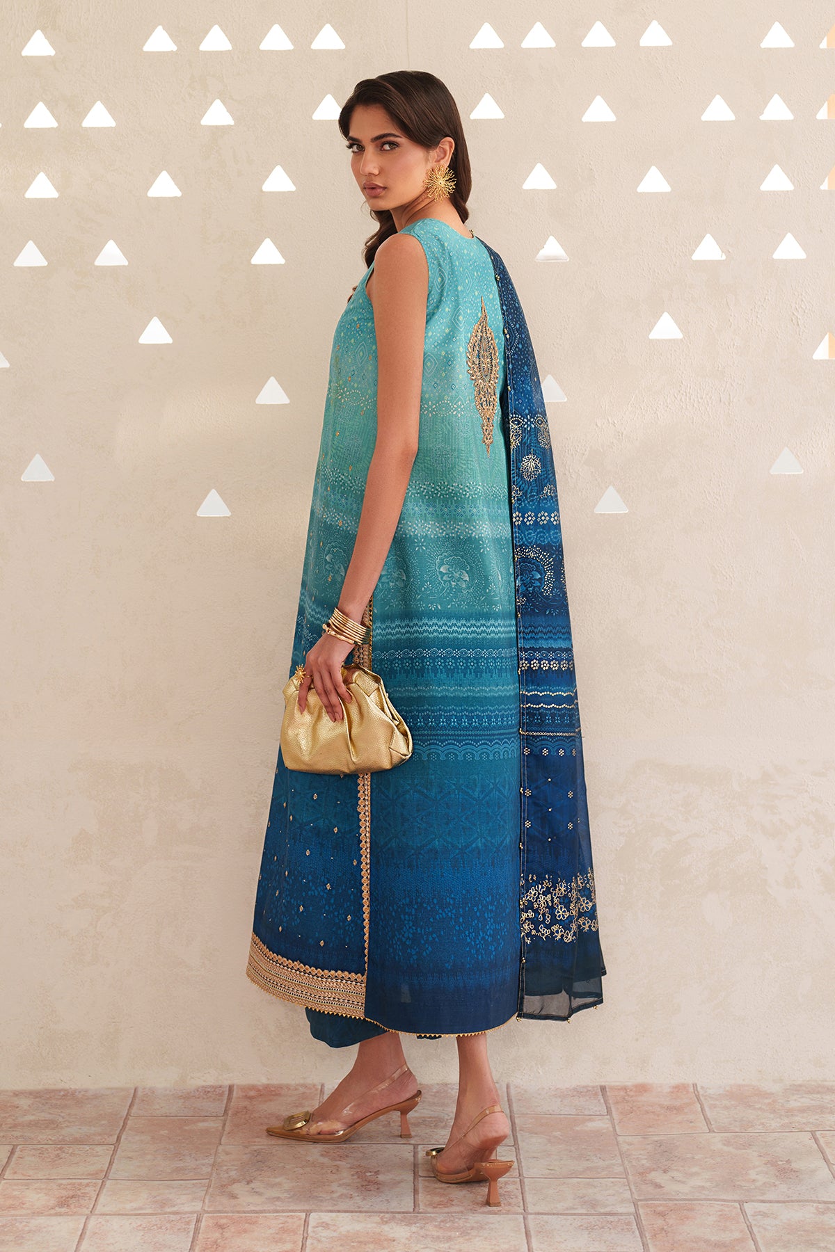 EMBROIDERED LAWN SF-4400