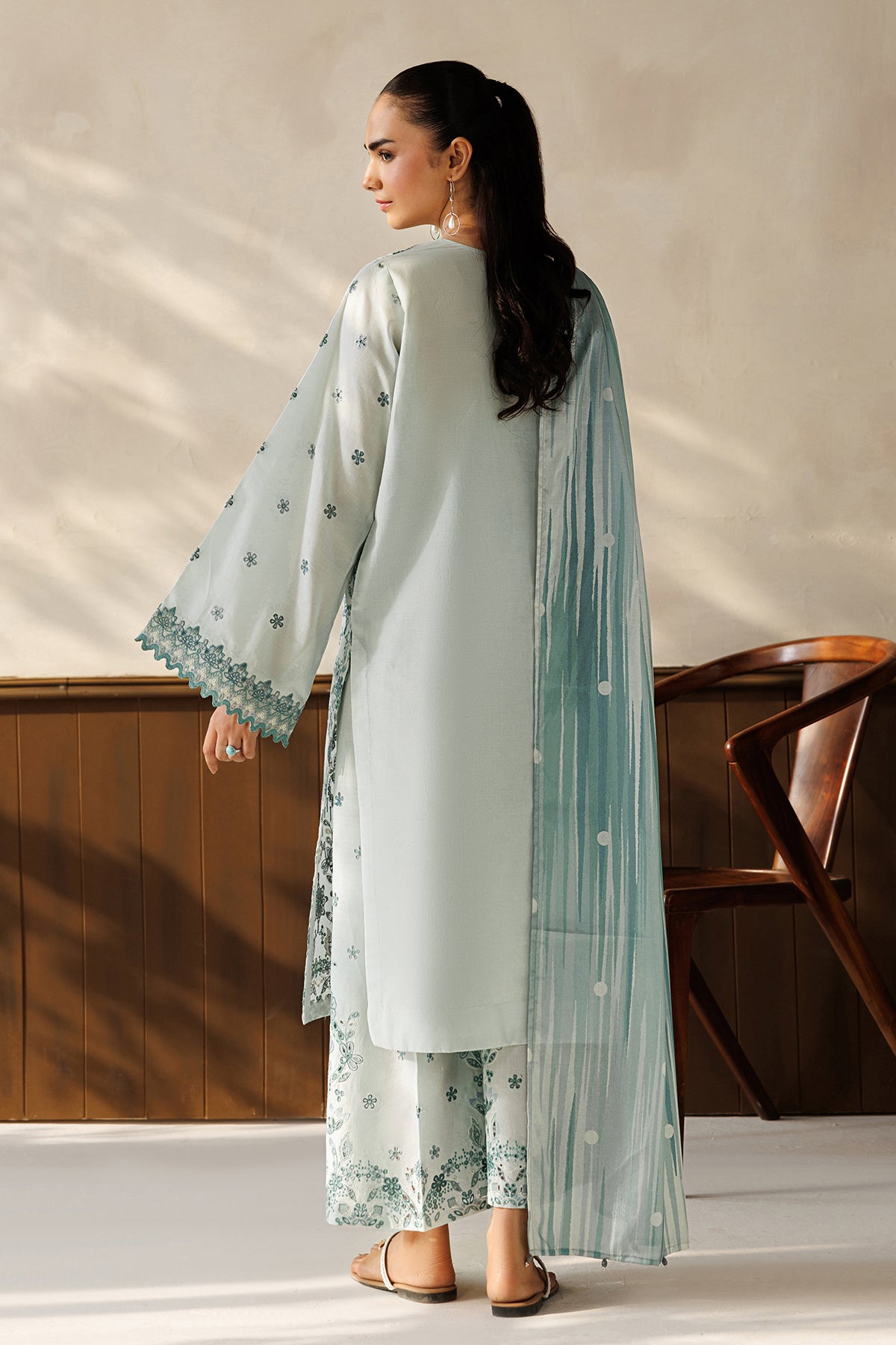 EMBROIDERED LAWN SF-4503