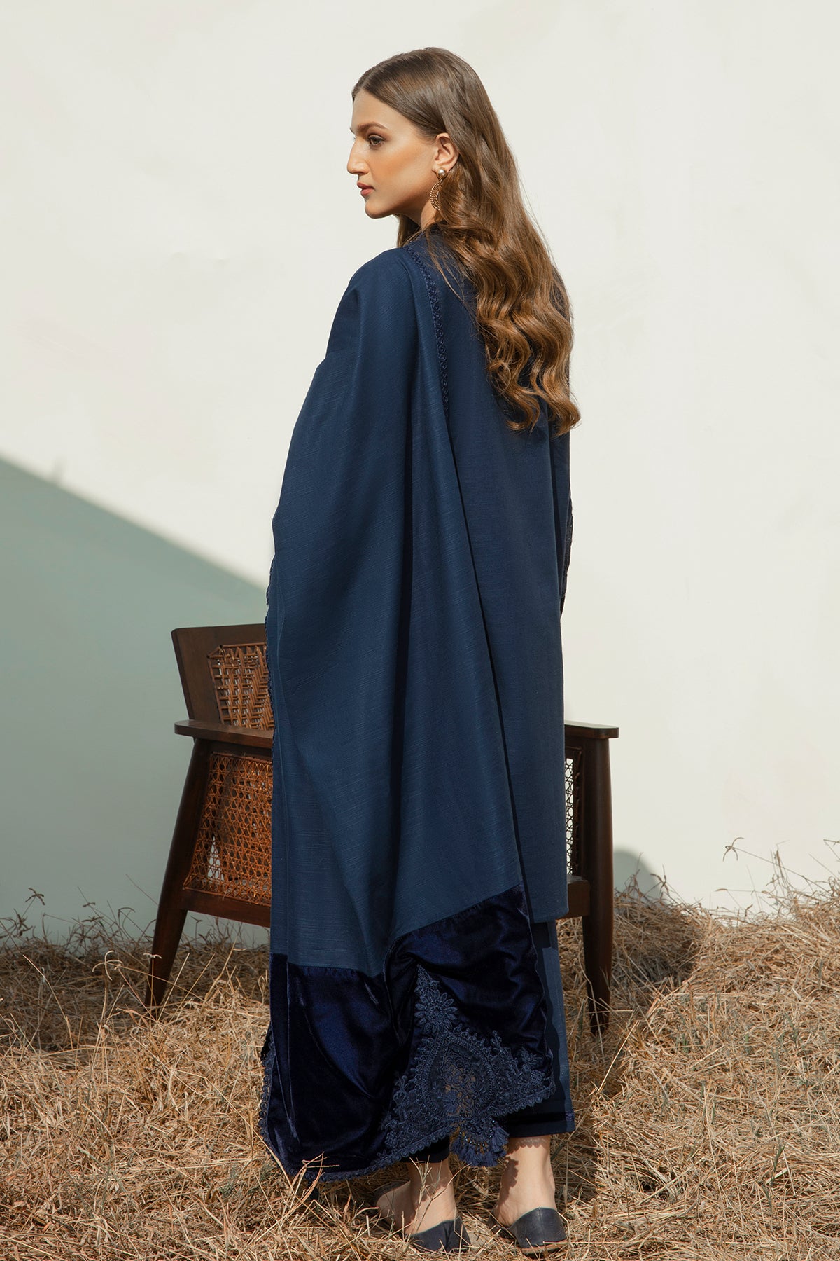 EMBROIDERED SLUB KHADDAR PR-735