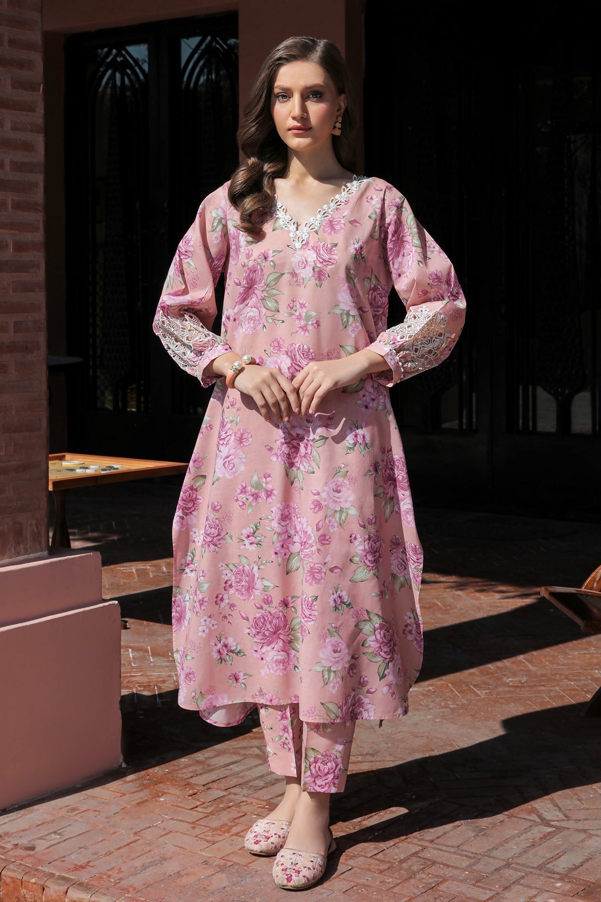 EMBROIDERED LAWN SF-315