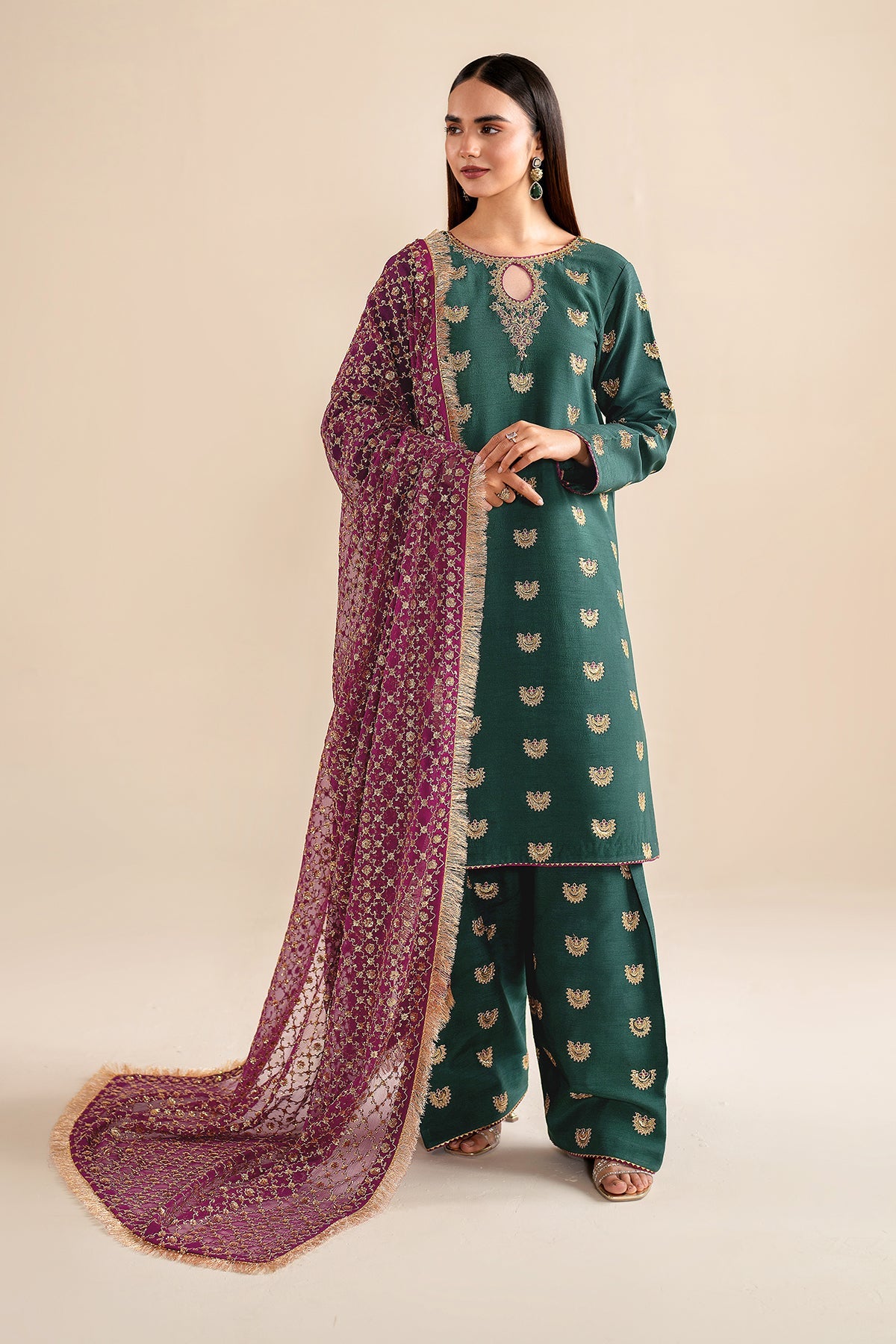 EMBROIDERED SILK SF-614