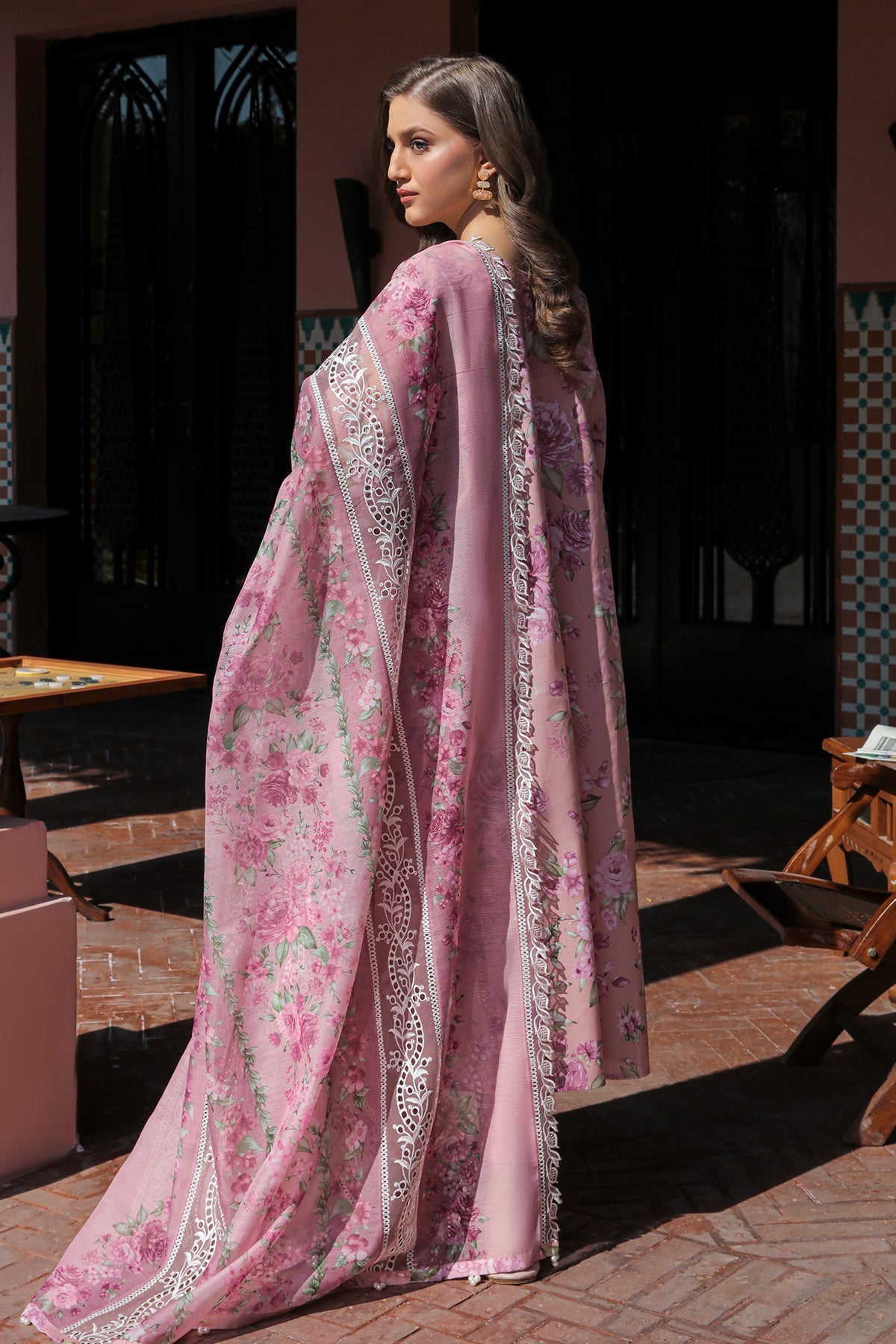 EMBROIDERED LAWN SF-315