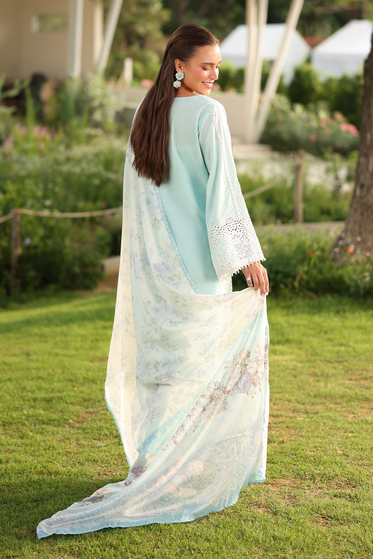 EMBROIDERED LAWN SF-4242