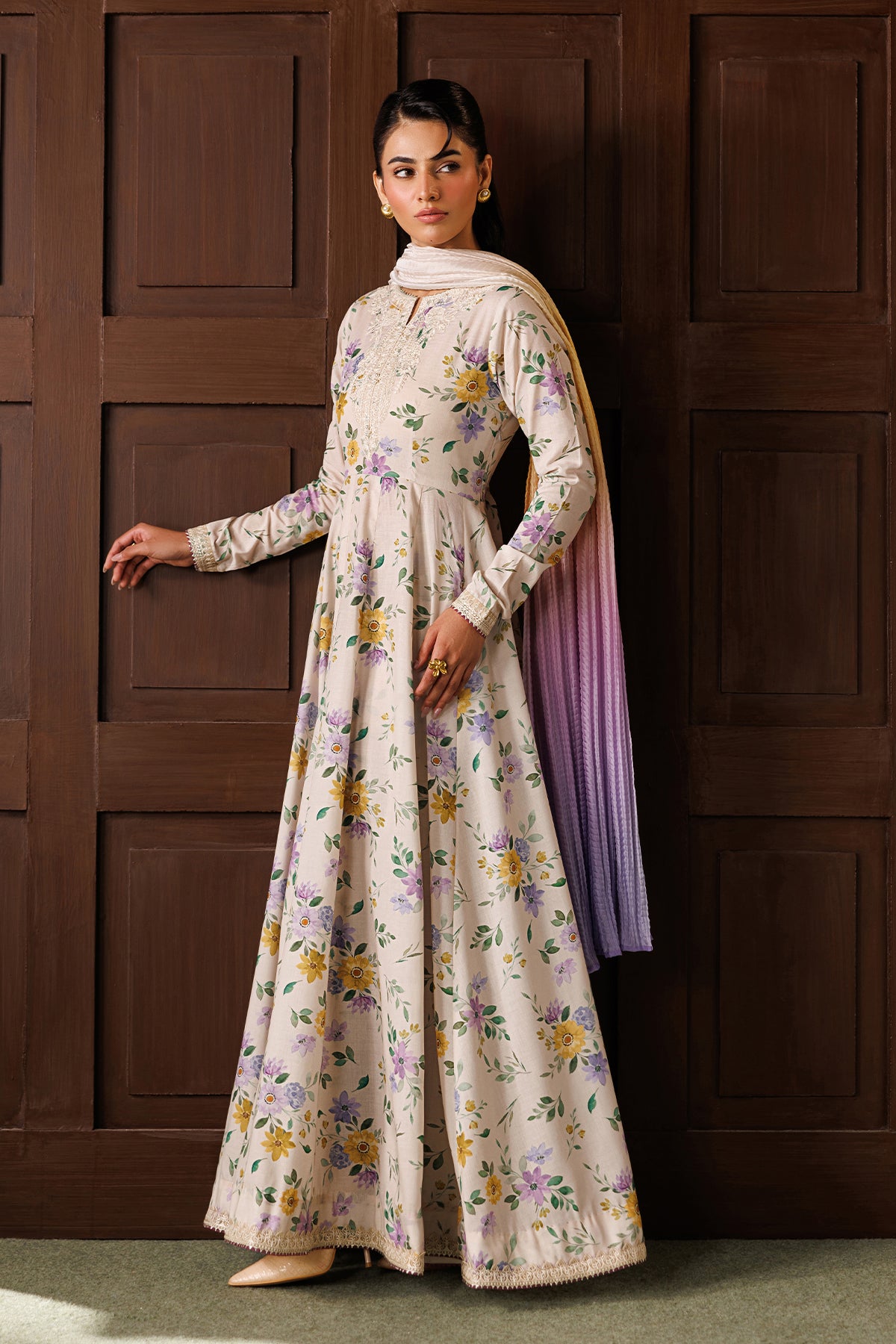EMBROIDERED LAWN PR-1258
