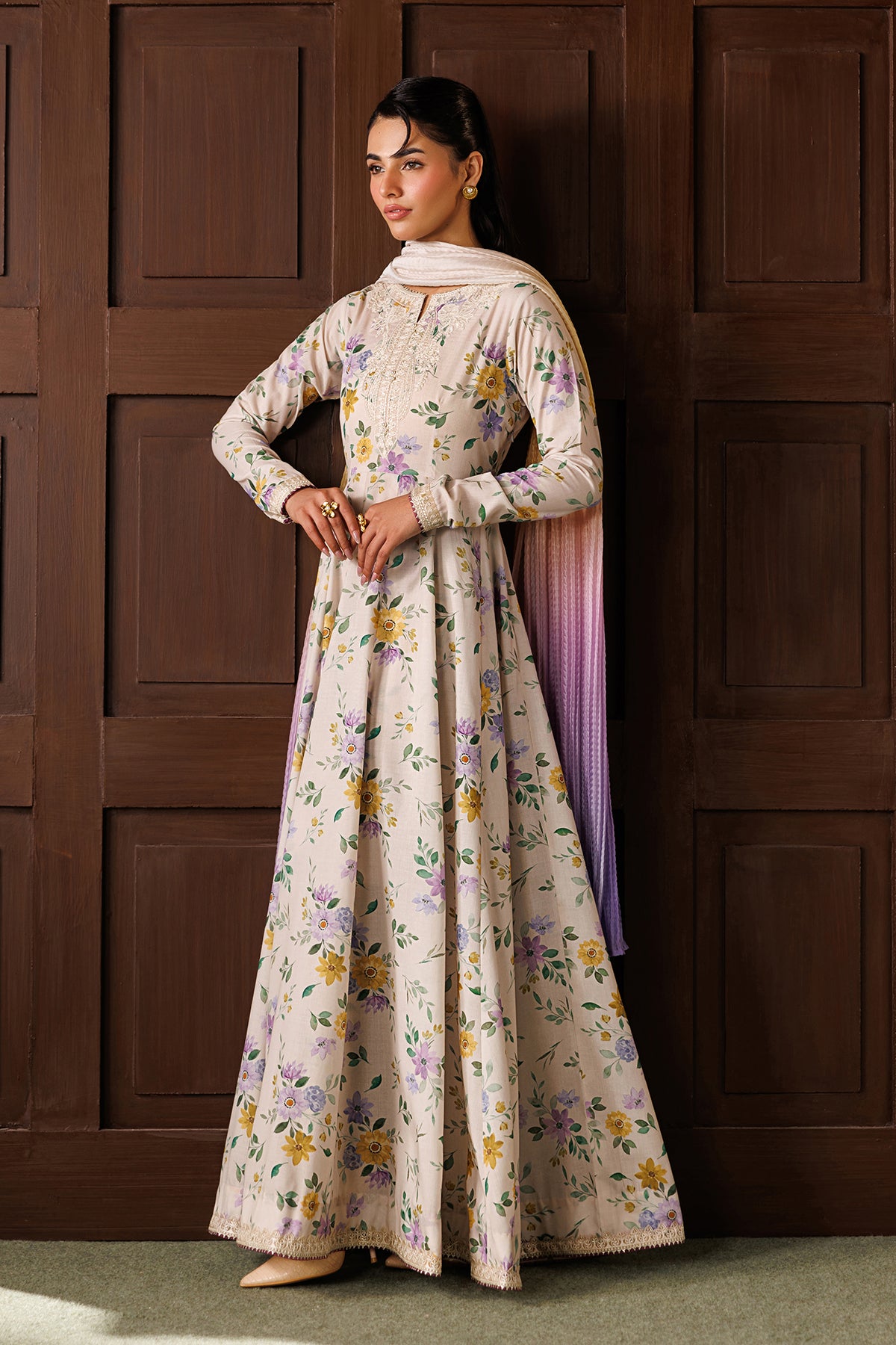 EMBROIDERED LAWN PR-1258