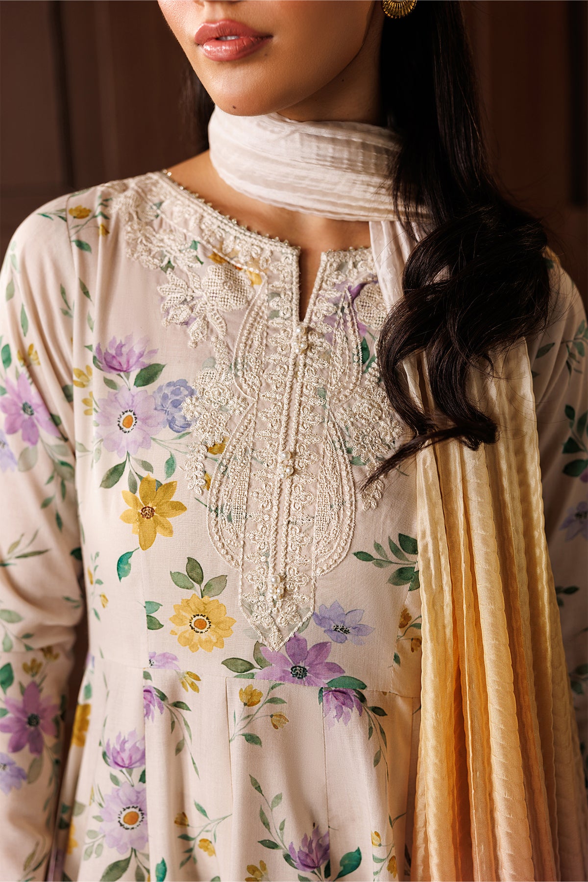 EMBROIDERED LAWN PR-1258