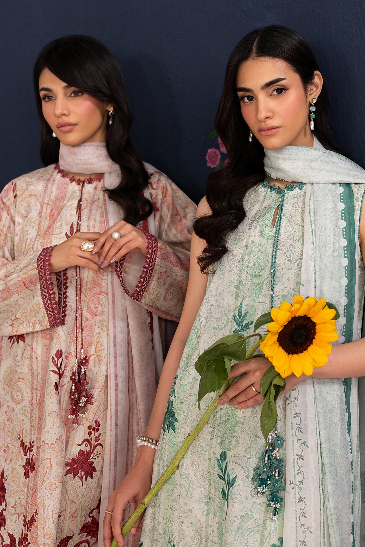 EMBROIDERED LAWN UF-4456
