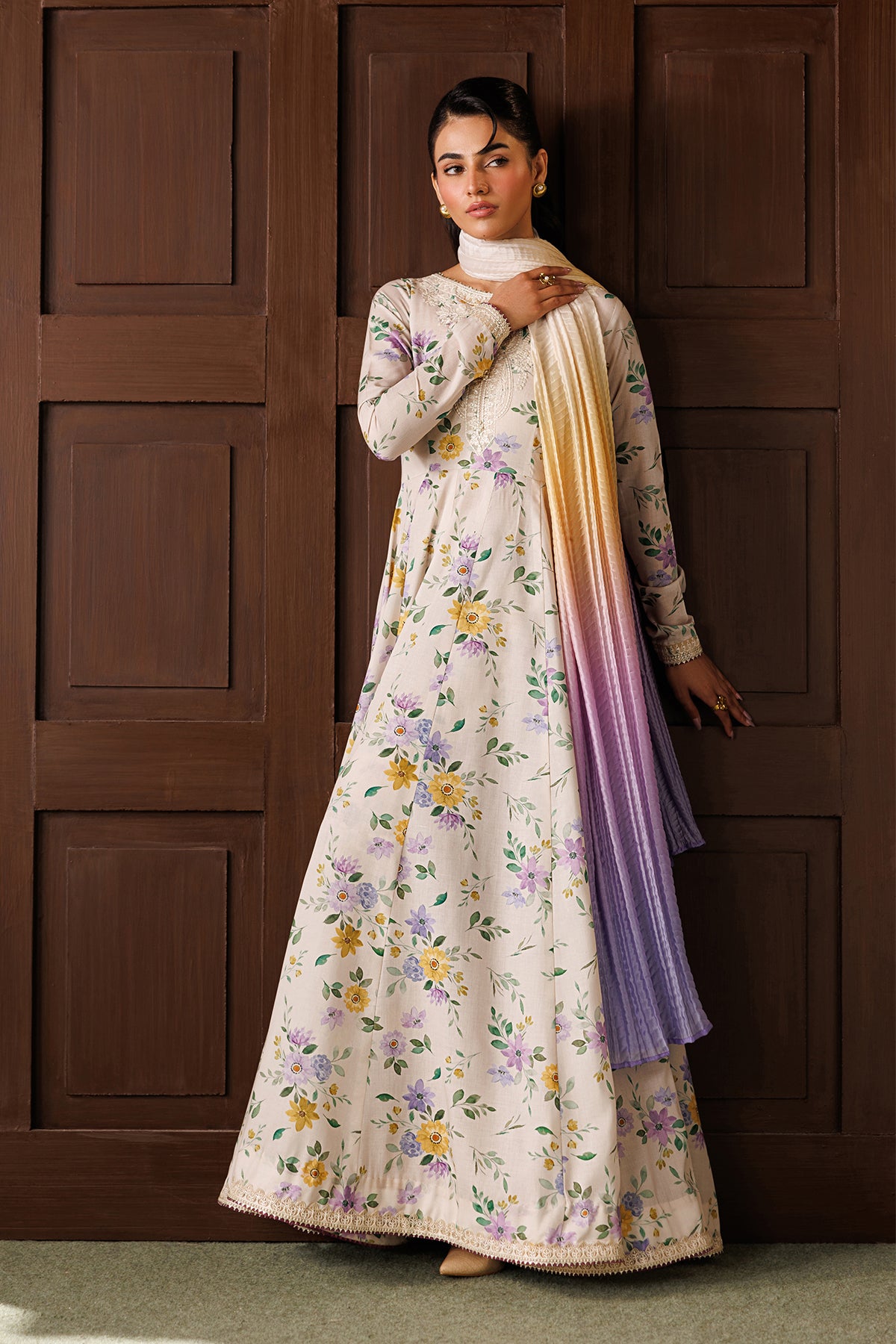 EMBROIDERED LAWN PR-1258