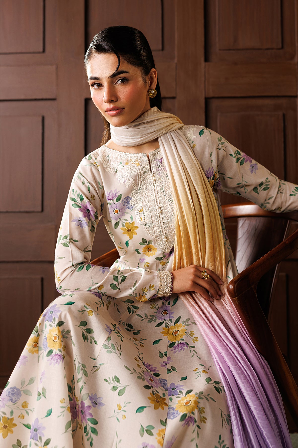 EMBROIDERED LAWN PR-1258