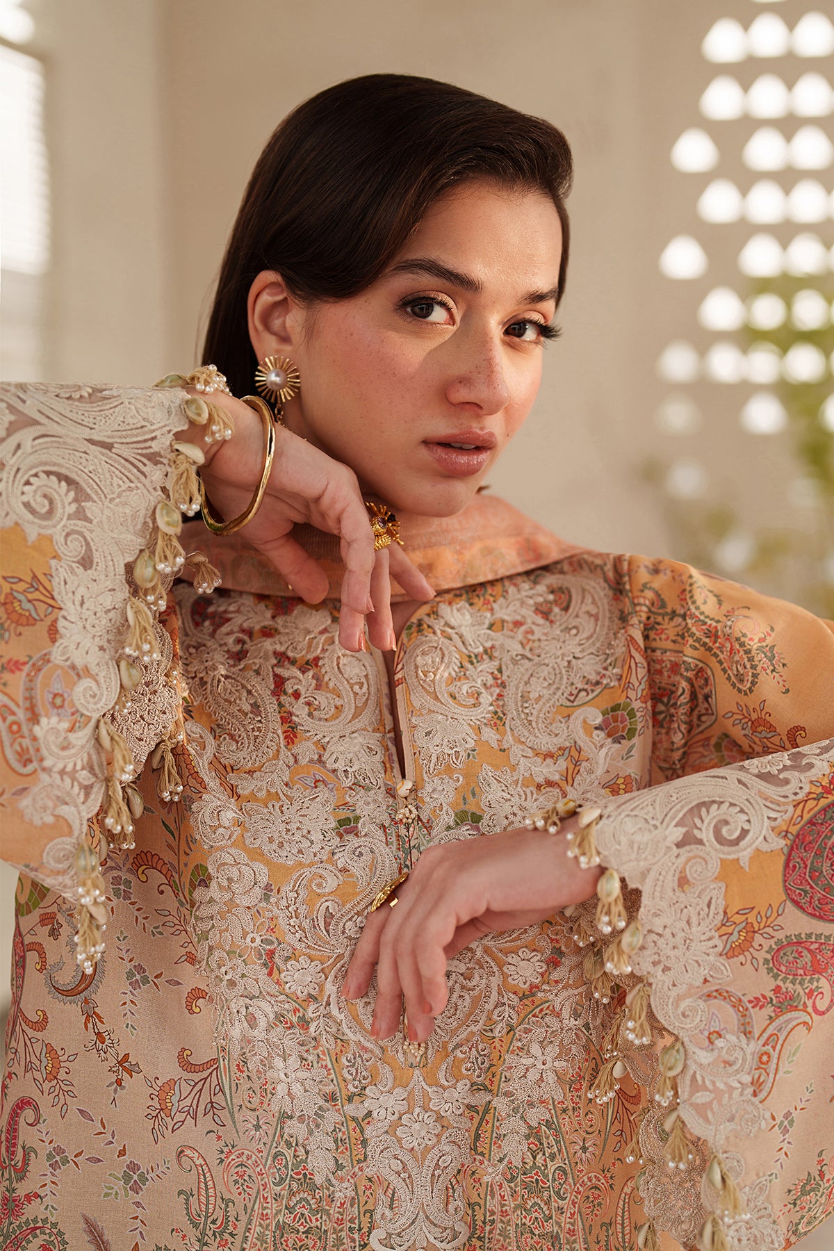 EMBROIDERED LAWN SF-4403