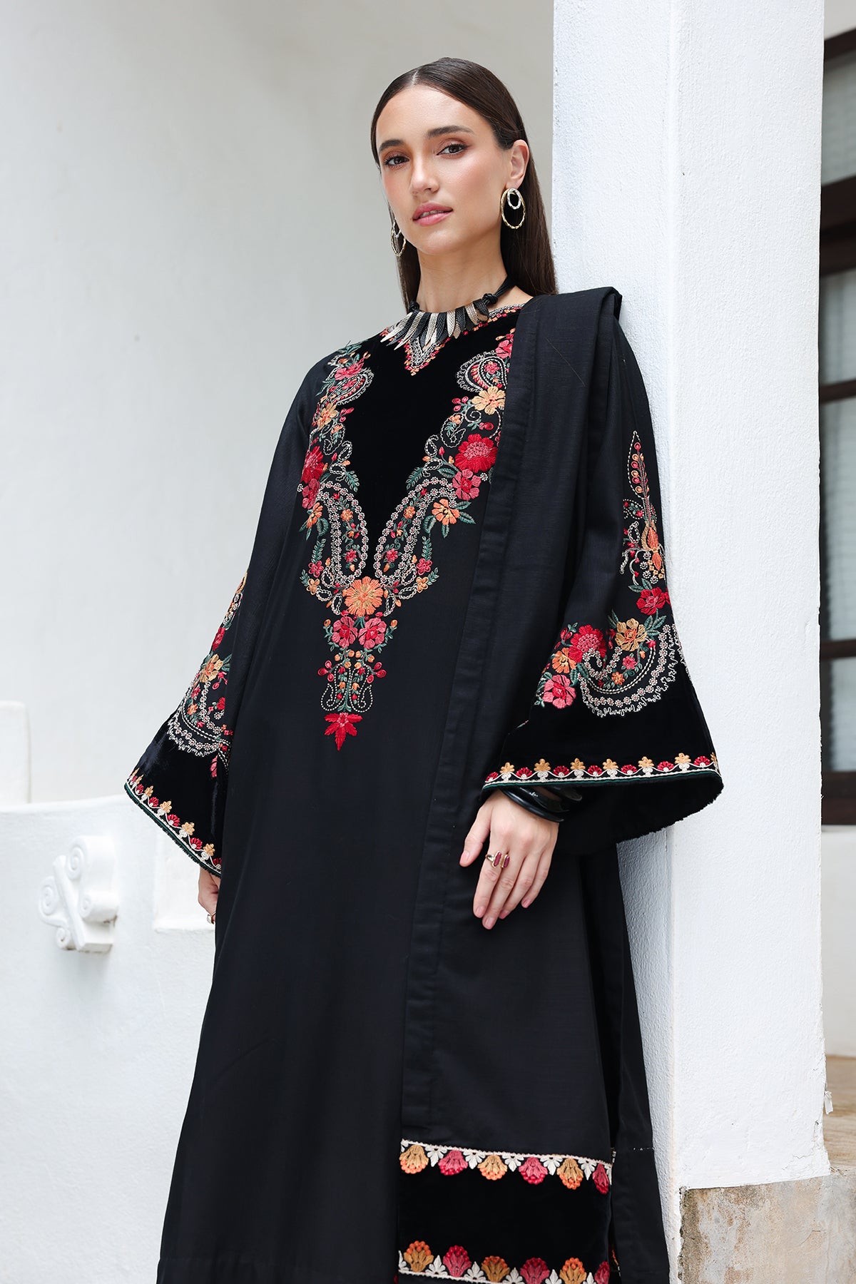 EMBROIDERED KHADDAR PR-1417