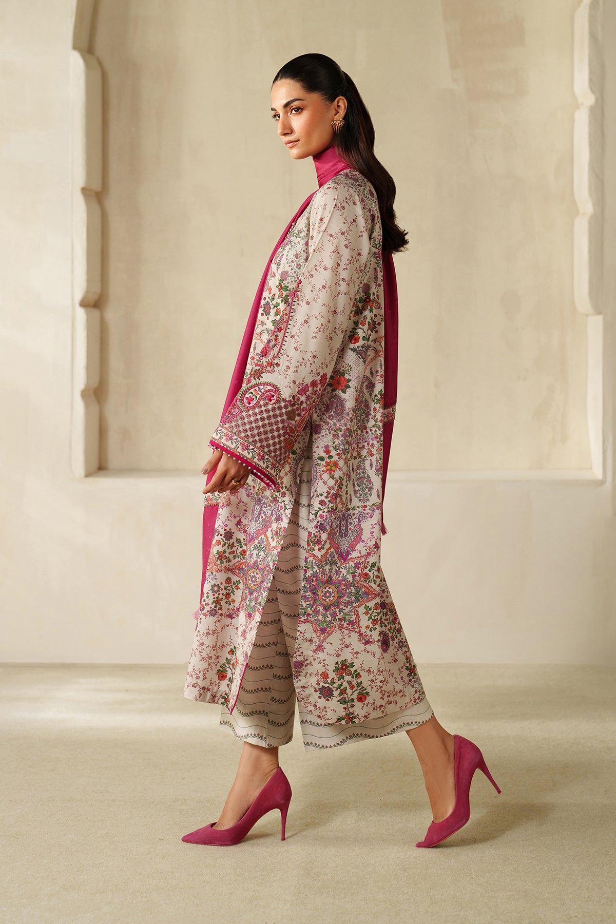 EMBROIDERED KHADDAR SF-4336