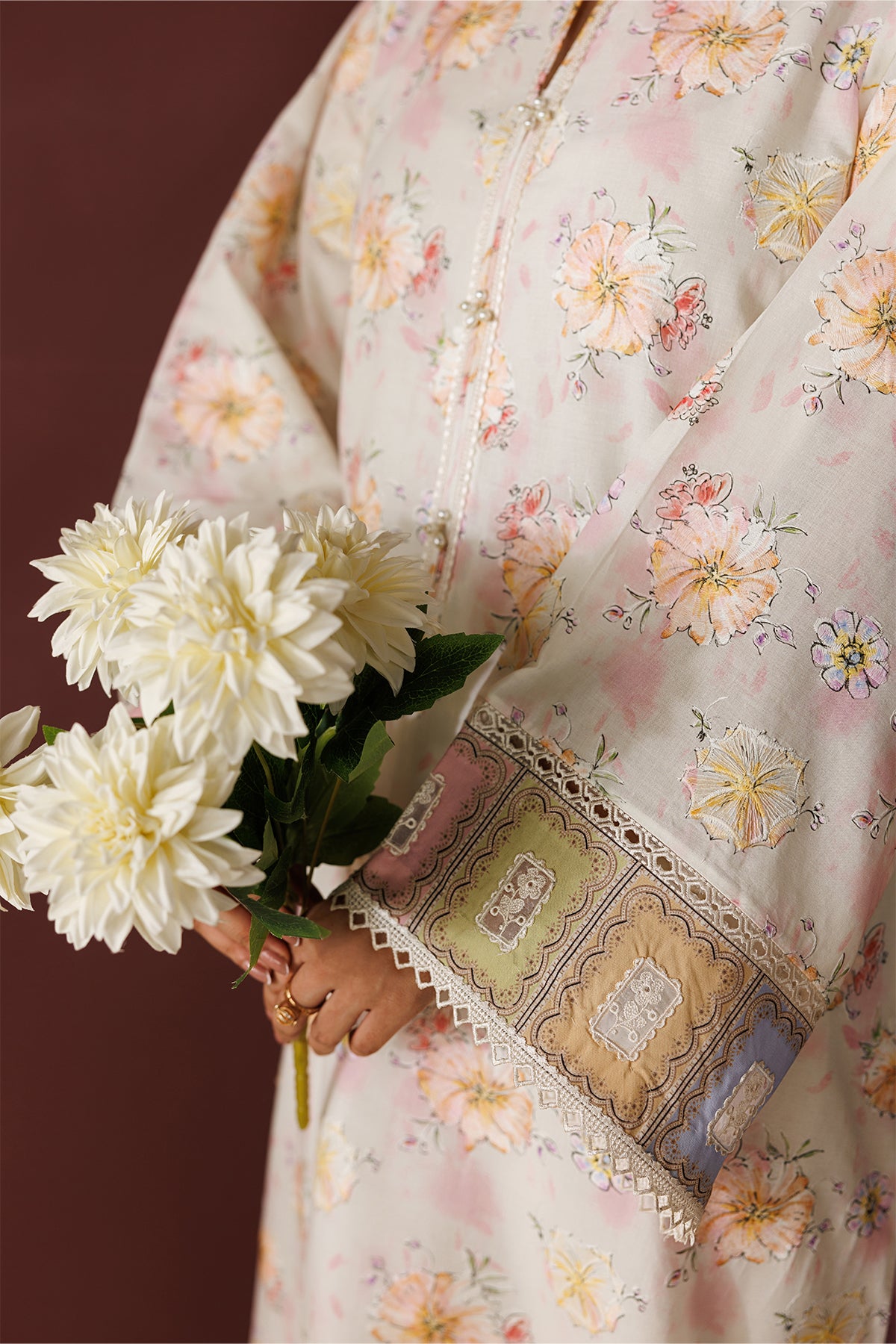 EMBROIDERED PRINTED LAWN PR-1260