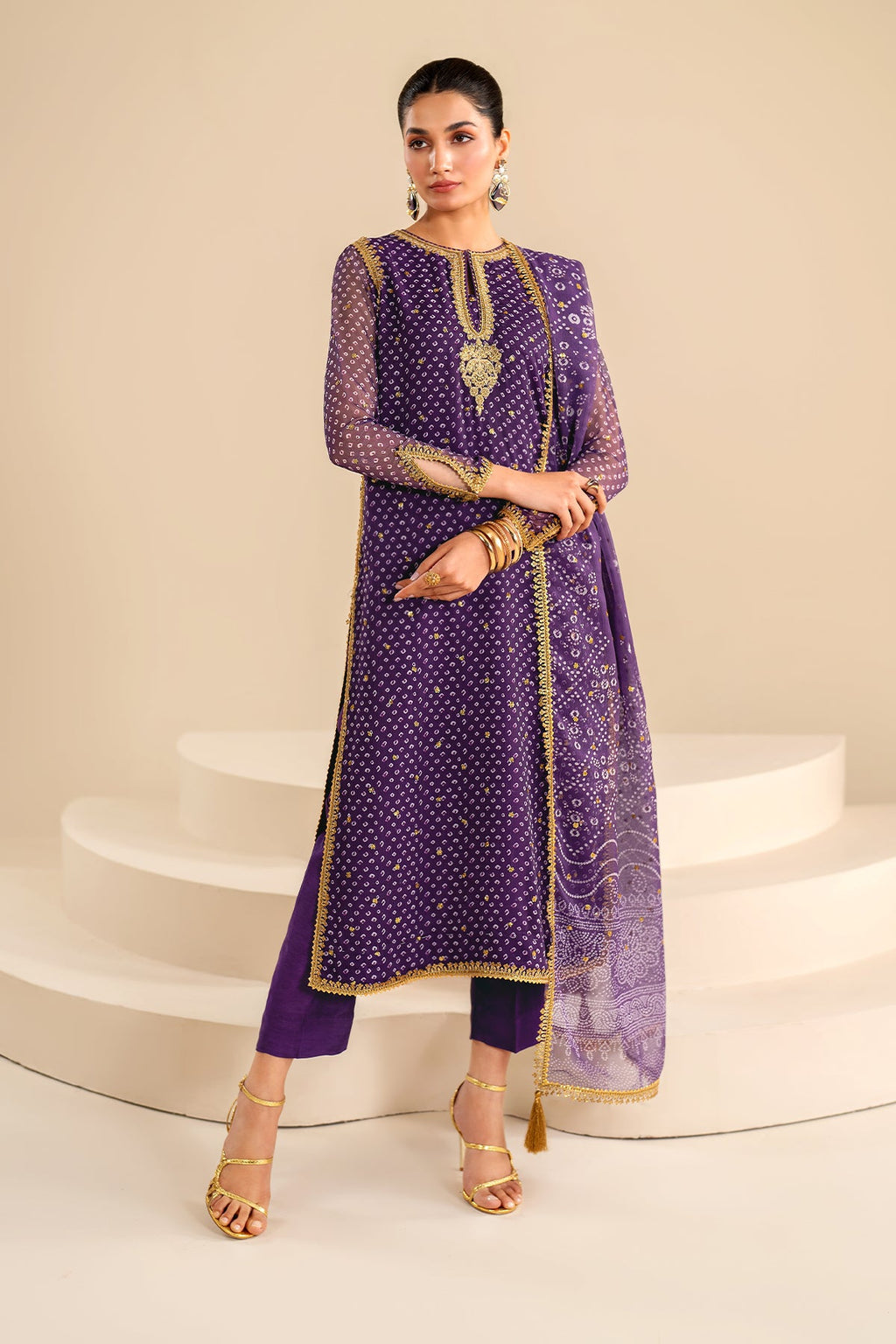 Baroque EMBROIDERED CHIFFON SF-625, view 1