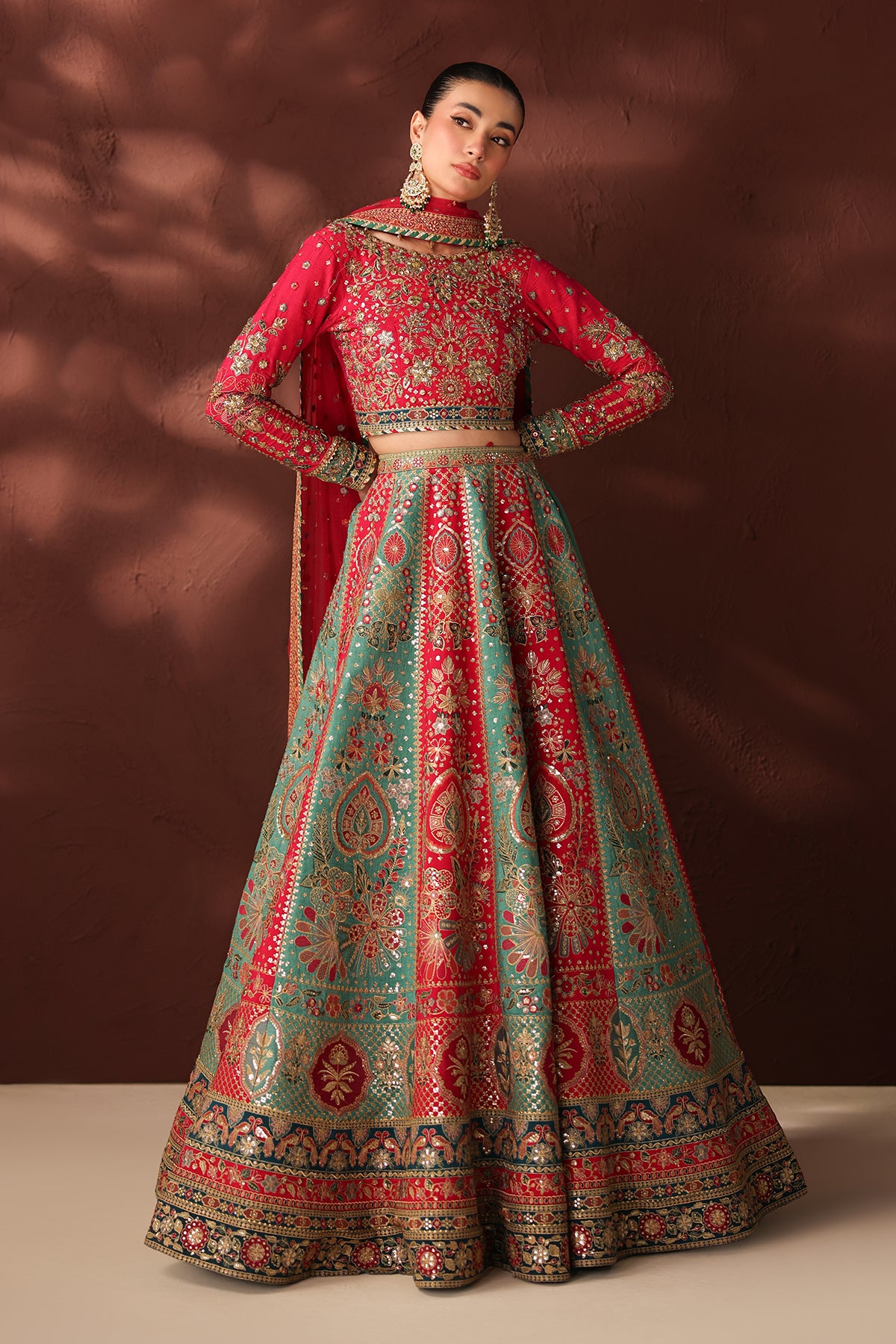 EMBROIDERED SILK SF-4489
