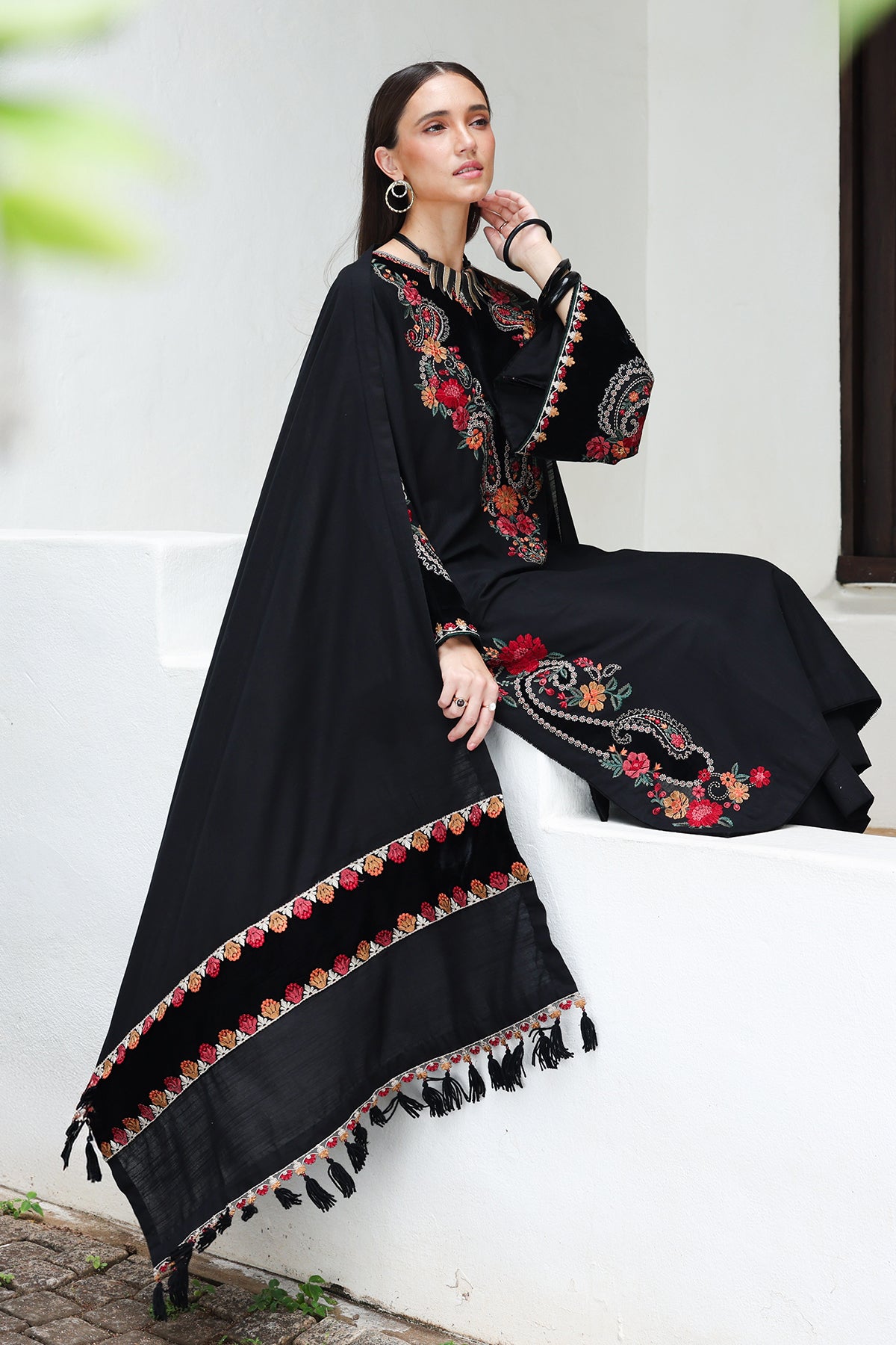 EMBROIDERED KHADDAR PR-1417