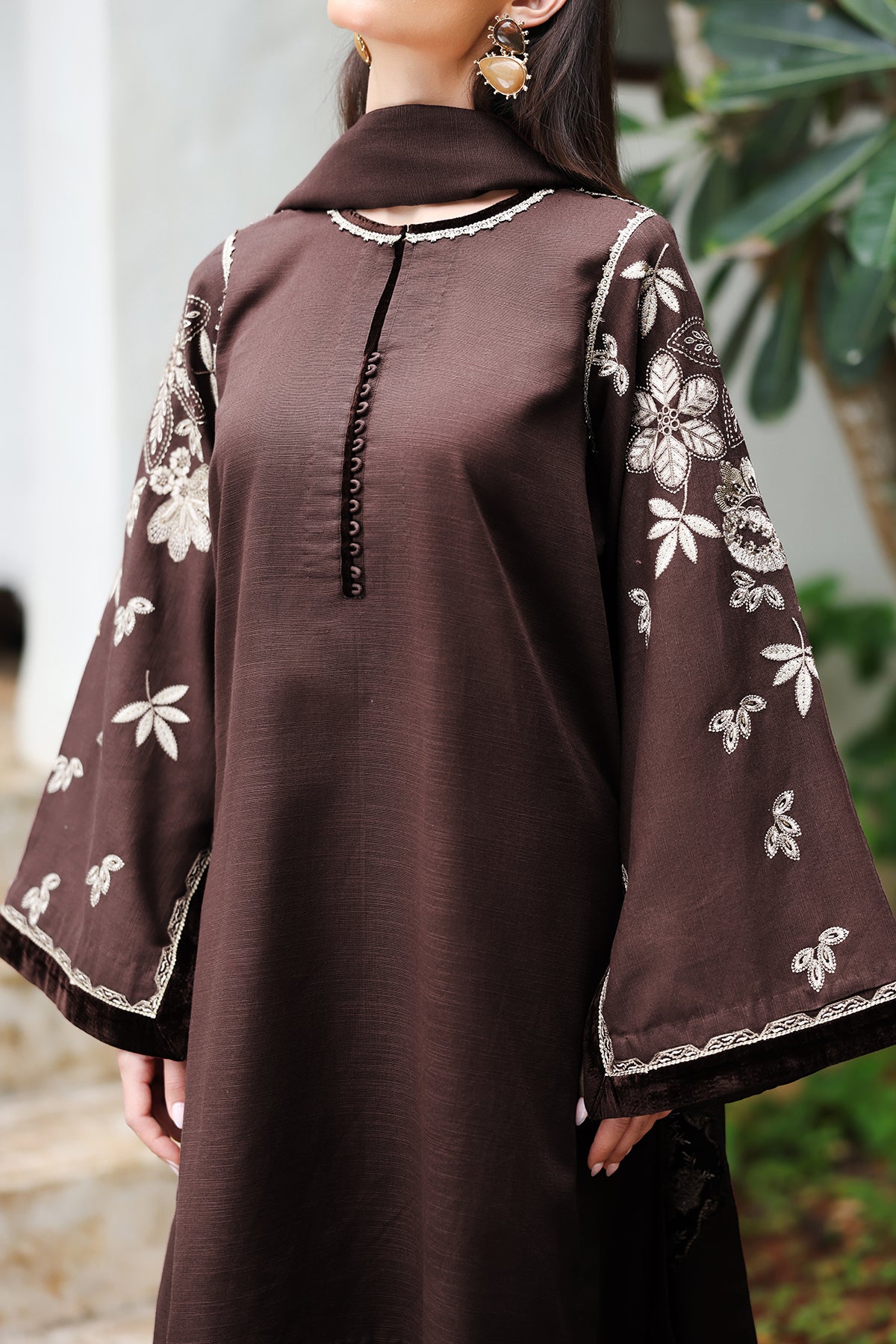 EMBROIDERED KHADDAR PR-1421