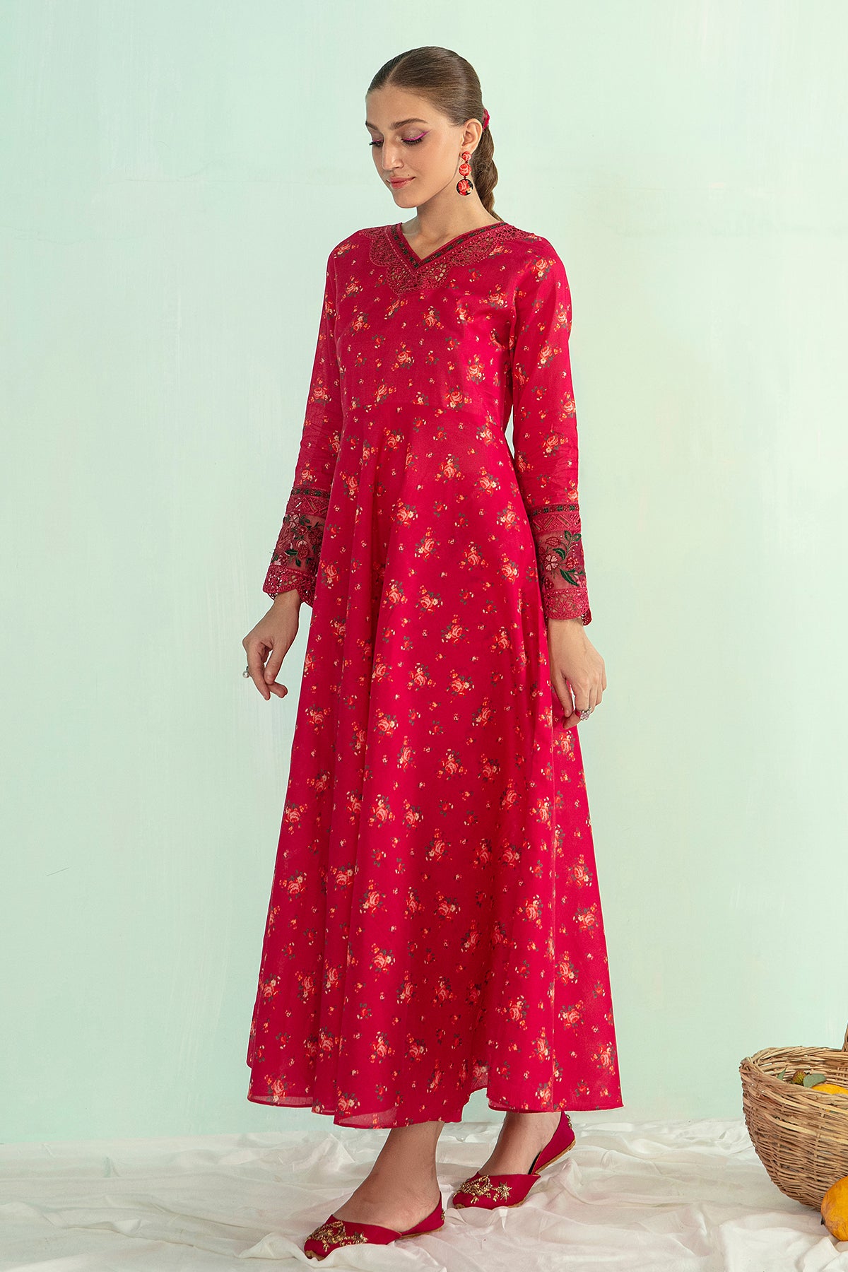 EMBROIDERED LAWN PR-837