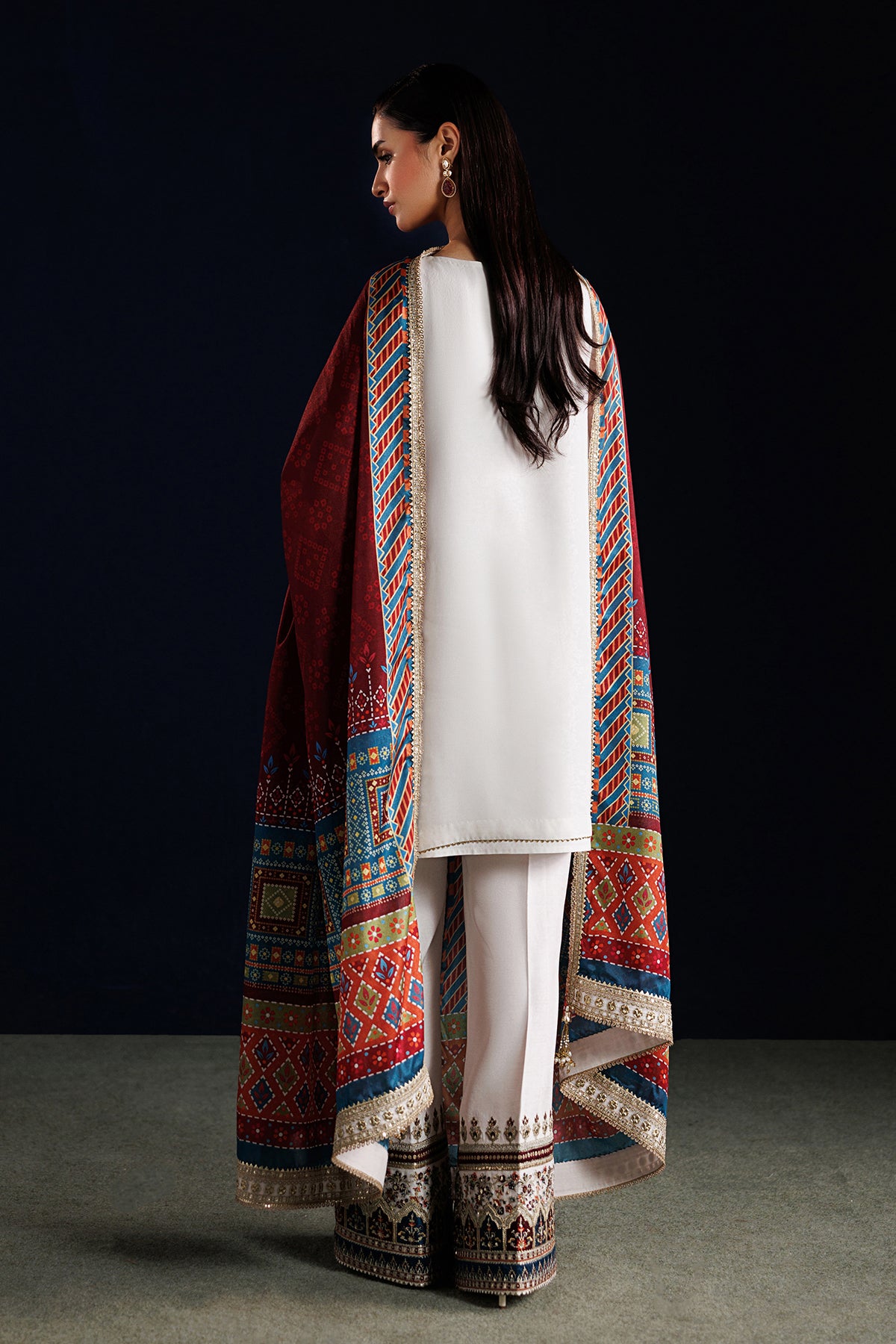 EMBROIDERED CHIFFON PR-1314