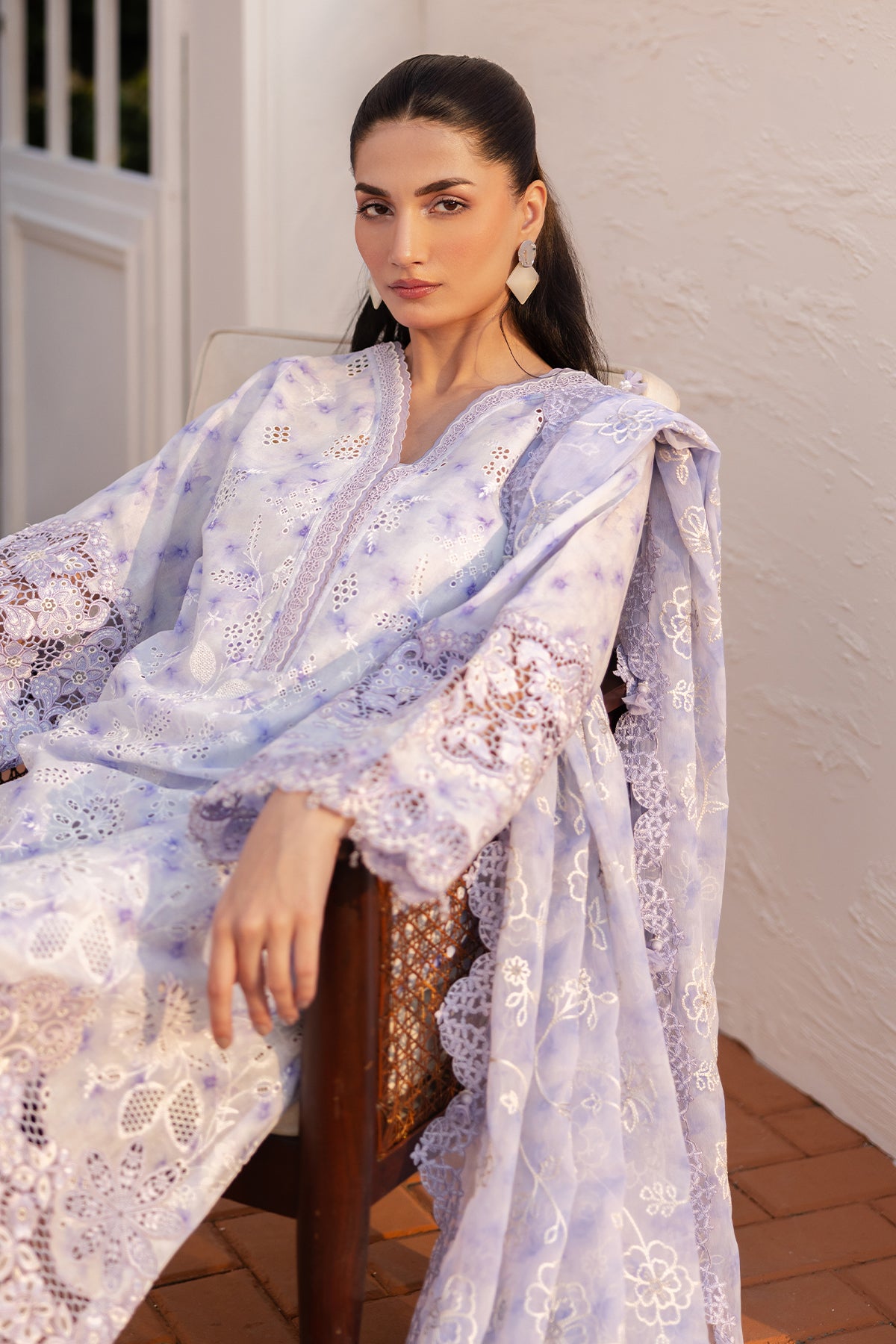 EMBROIDERED LAWN SF-4149
