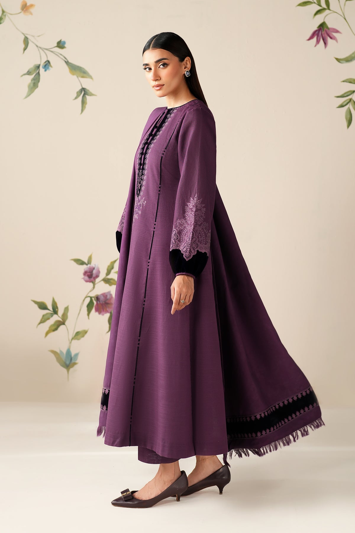 EMBROIDERED KHADDAR PR-1194