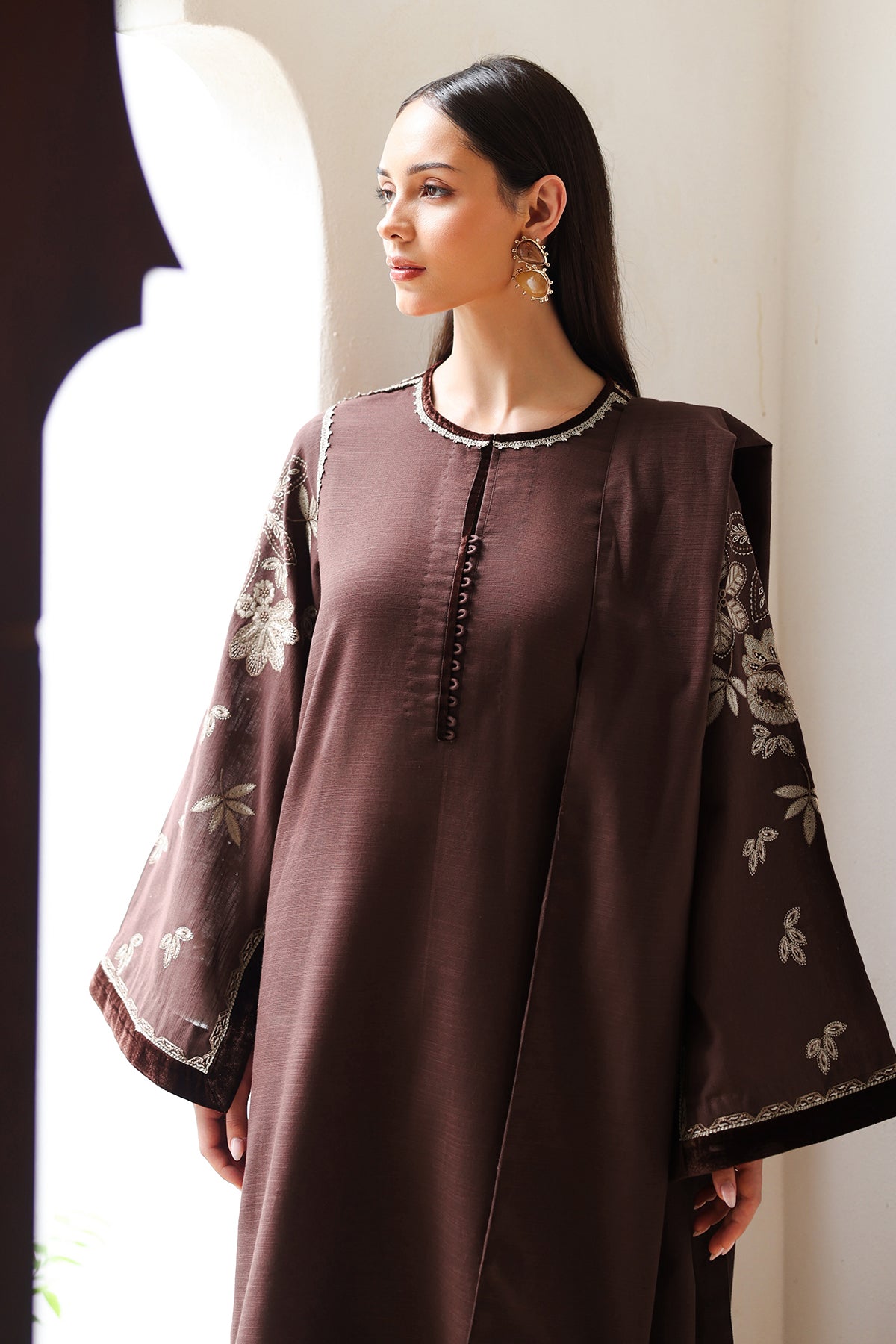 EMBROIDERED KHADDAR PR-1421