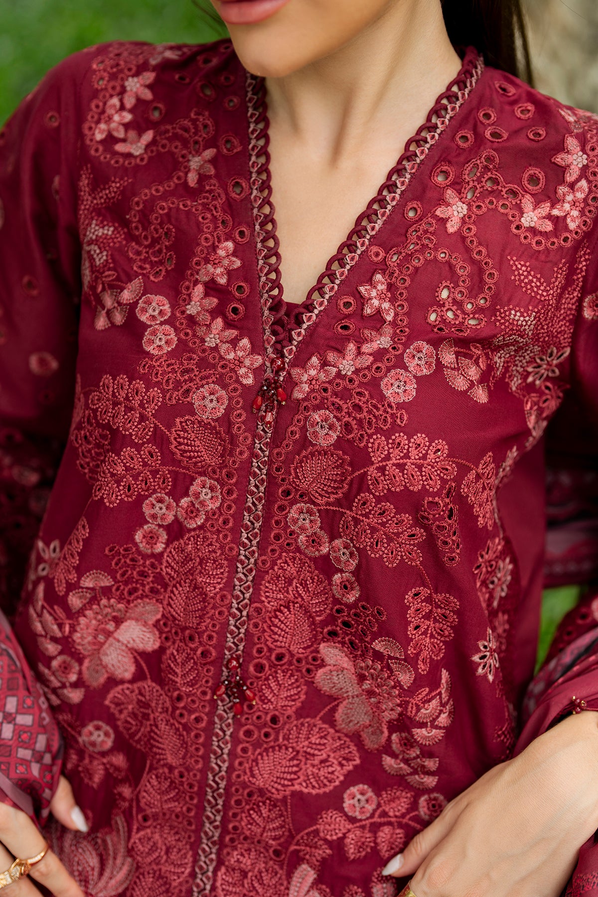 EMBROIDERED LAWN SF-4271