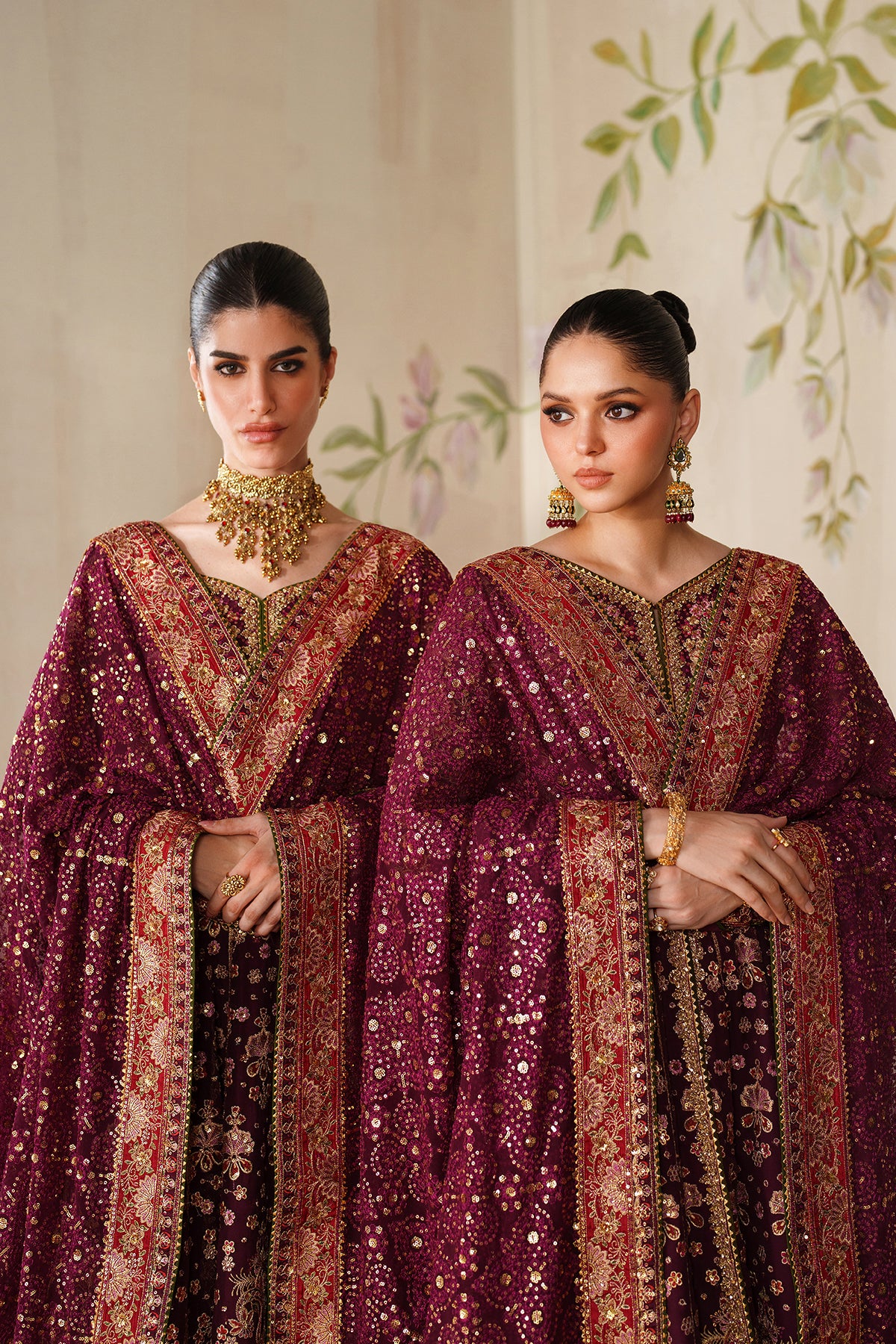 EMBROIDERED CHIFFON CH14-05 UNSTITCHED