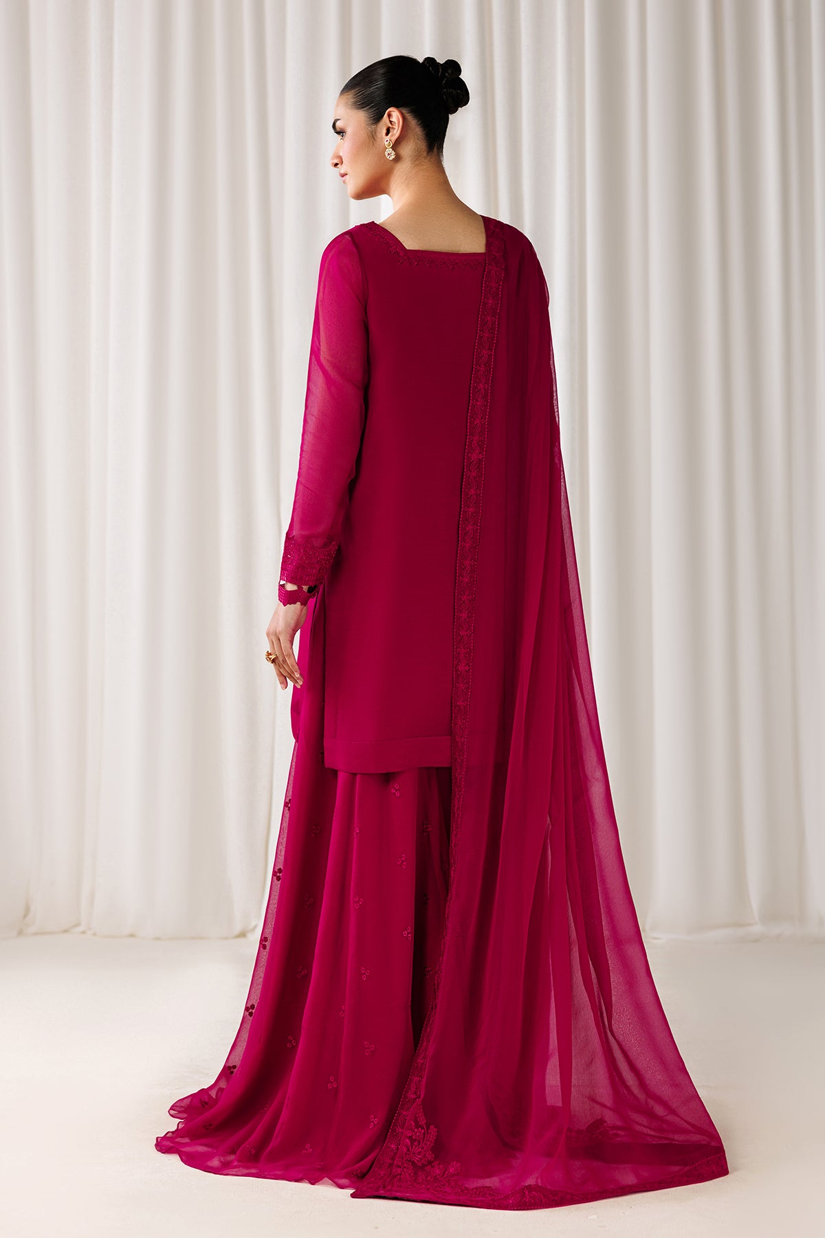 PLAIN CHIFFON DUPATTA-109