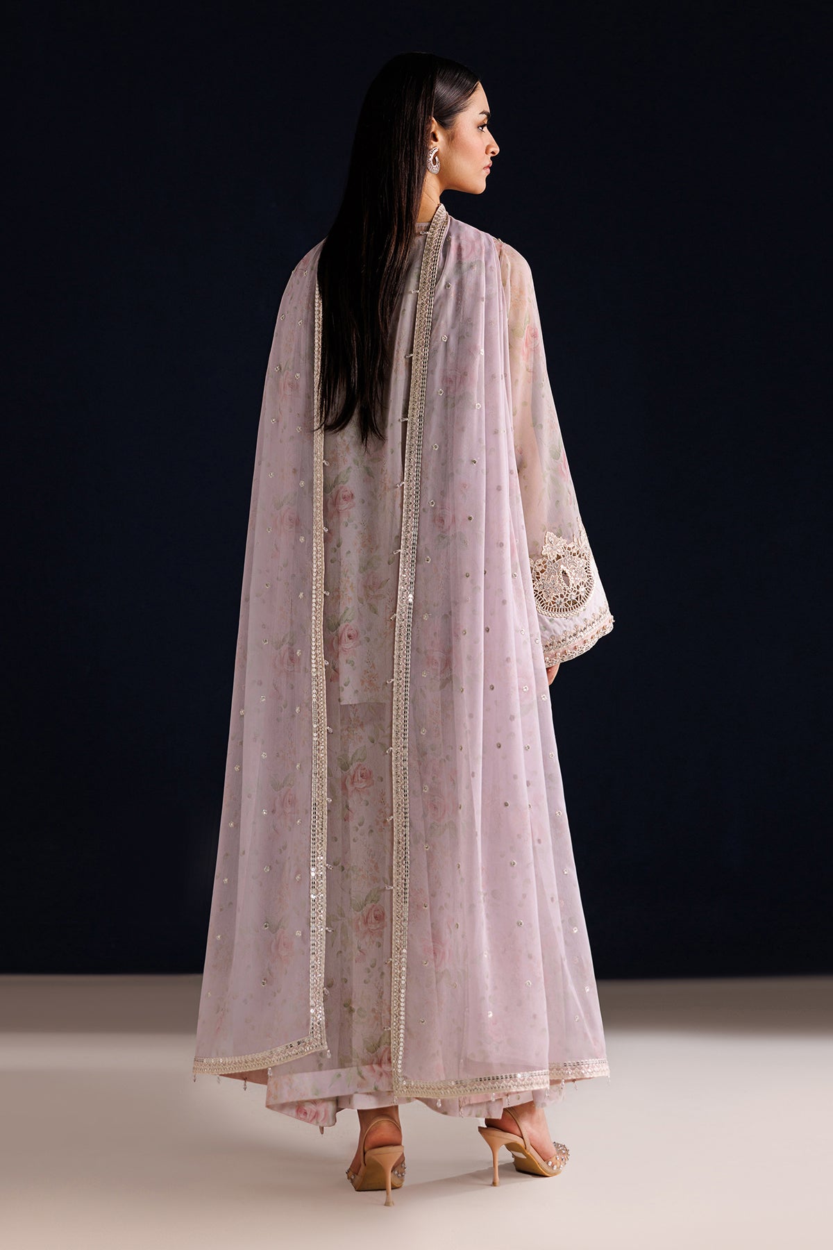 EMBROIDERED CHIFFON PR-1320