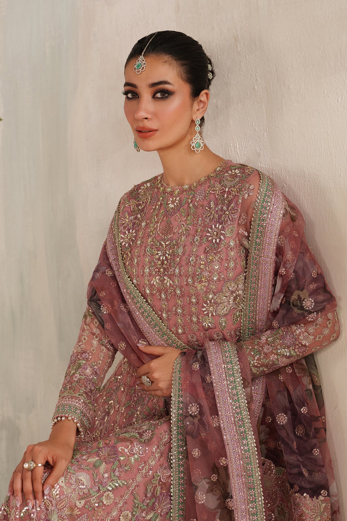 EMBROIDERED NET SF-4377