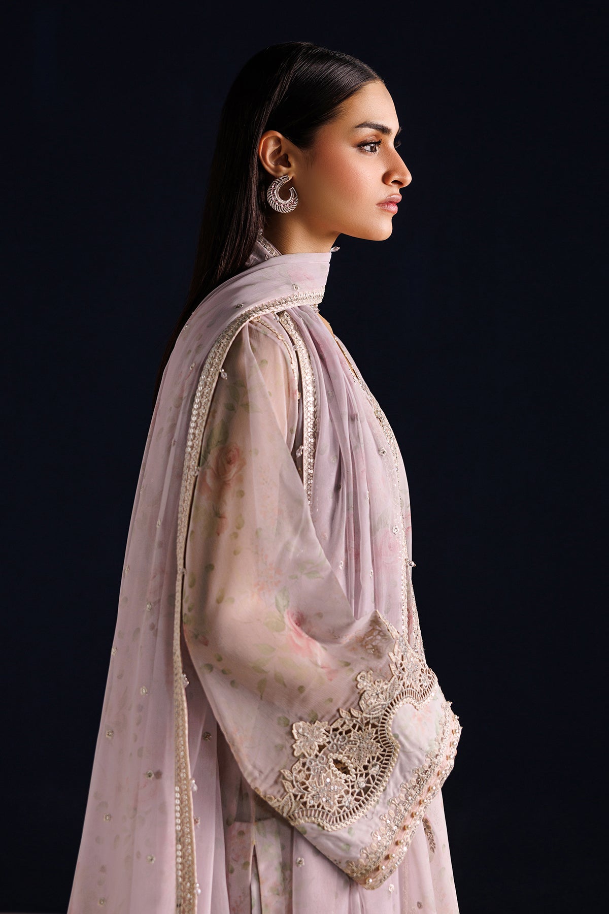 EMBROIDERED CHIFFON PR-1320
