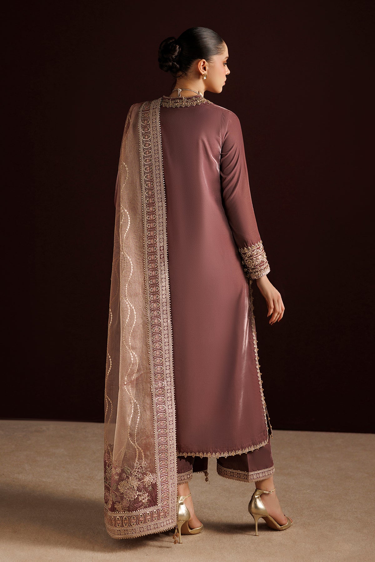 EMBROIDERED VELVET PR-1412